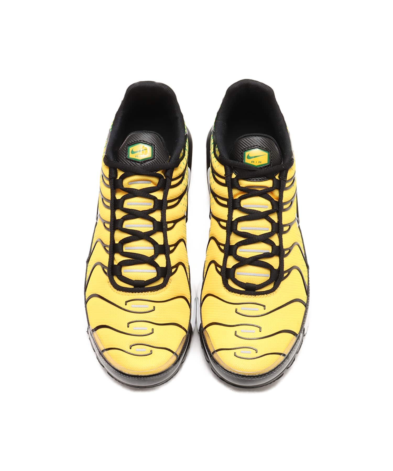 NIKE AIR MAX PLUS VARSITY MAIZE/BLACK-PINE GREEN-WHITEの画像