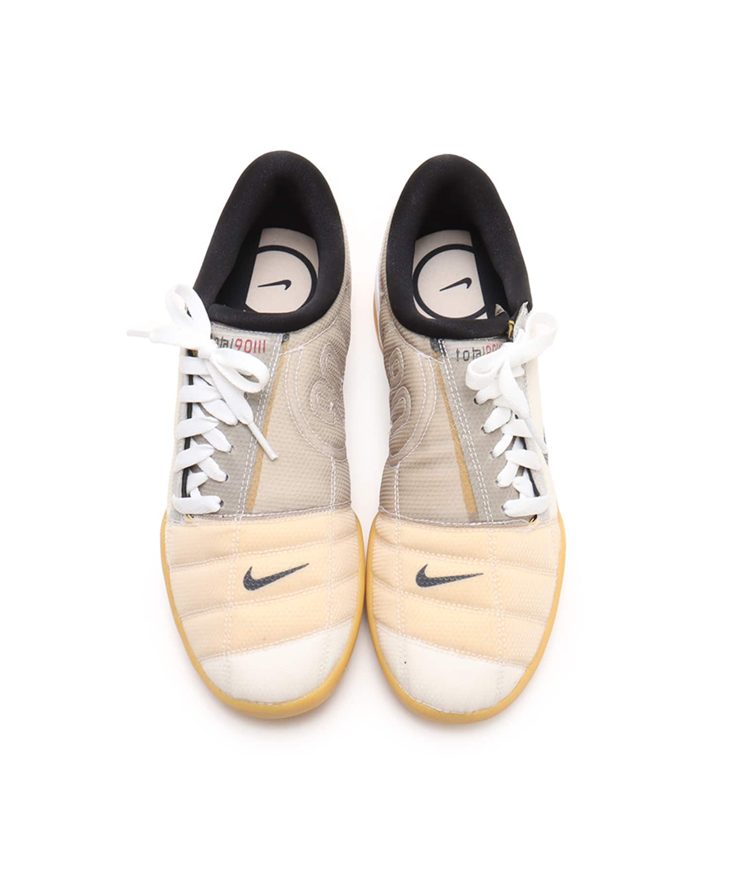 NIKE T90 WHITE/BLACK-BLACK-GUM LIGHT BROWNの画像