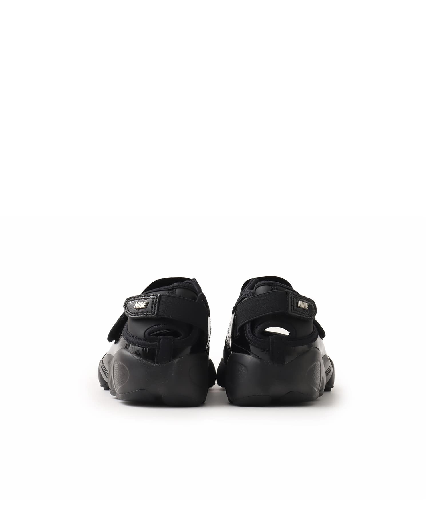 NIKE WMNS AIR RIFT BLACK/METALLIC SILVER-BLACKの画像