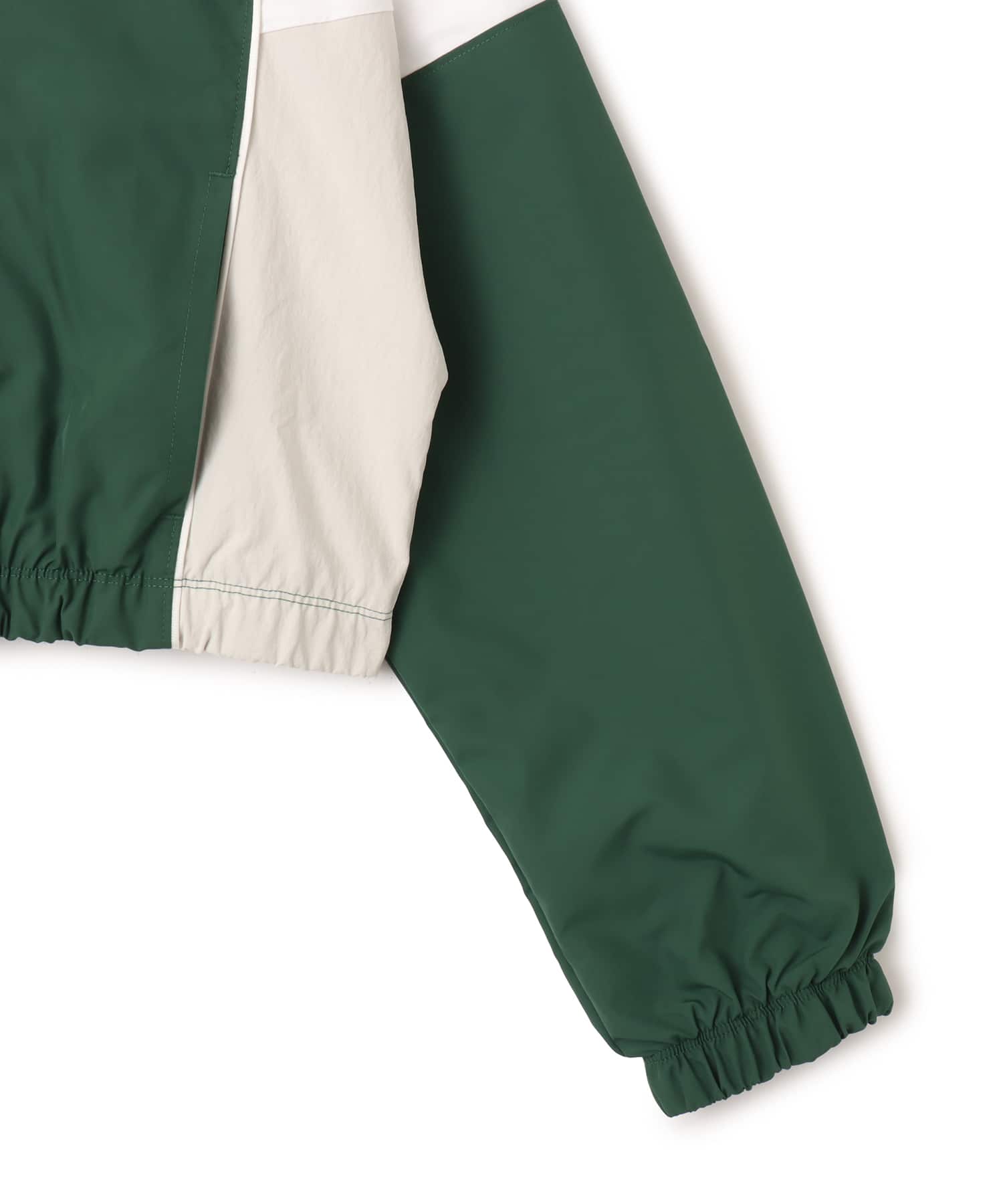 NIKE AS W NSW SHRUNKEN TRK JKT MOD GREENの画像