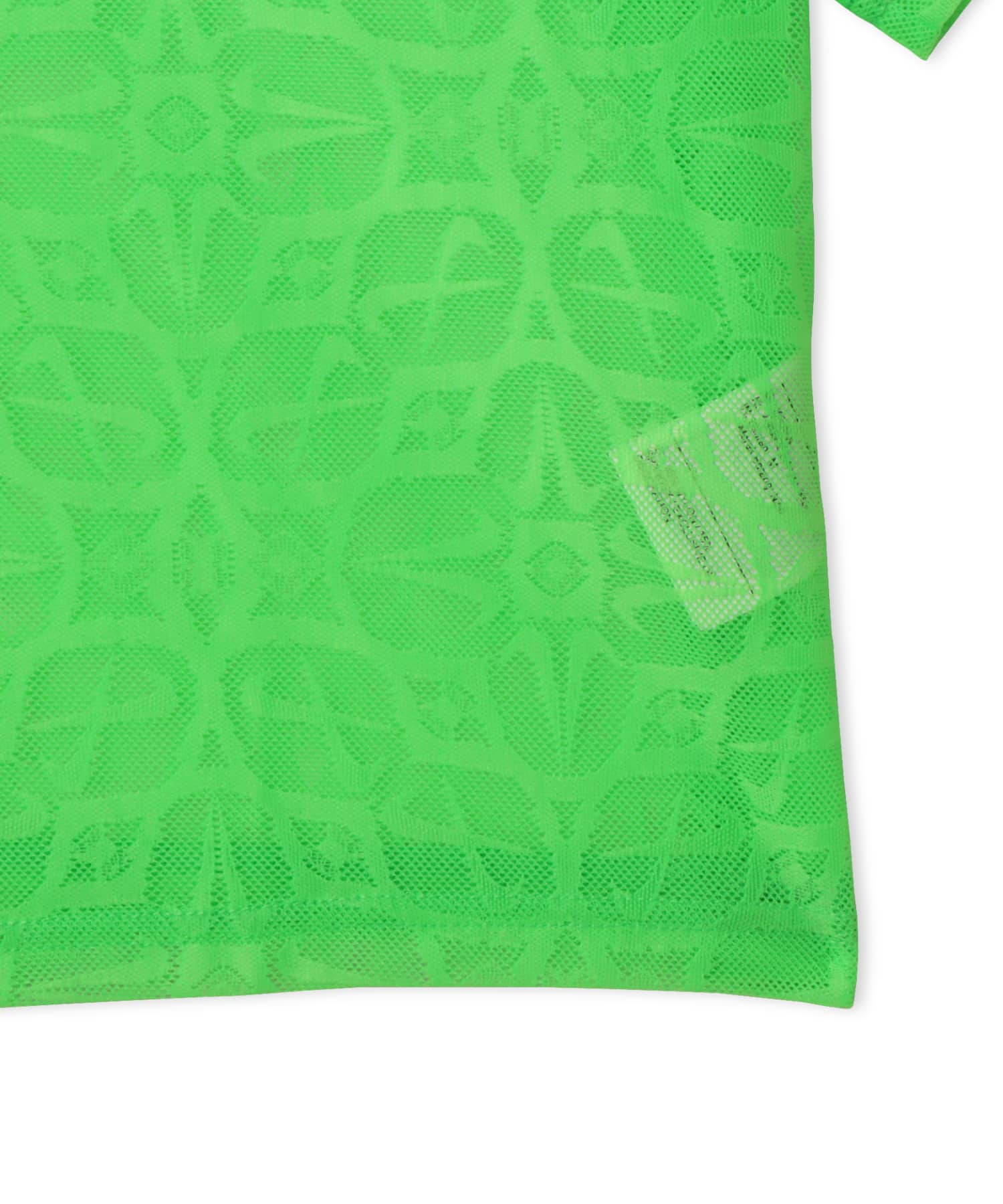 NIKE AS W NK STREET LACE POLO JSY GREEN STRIKE/PURE PLATINUM/(BLACK)の画像