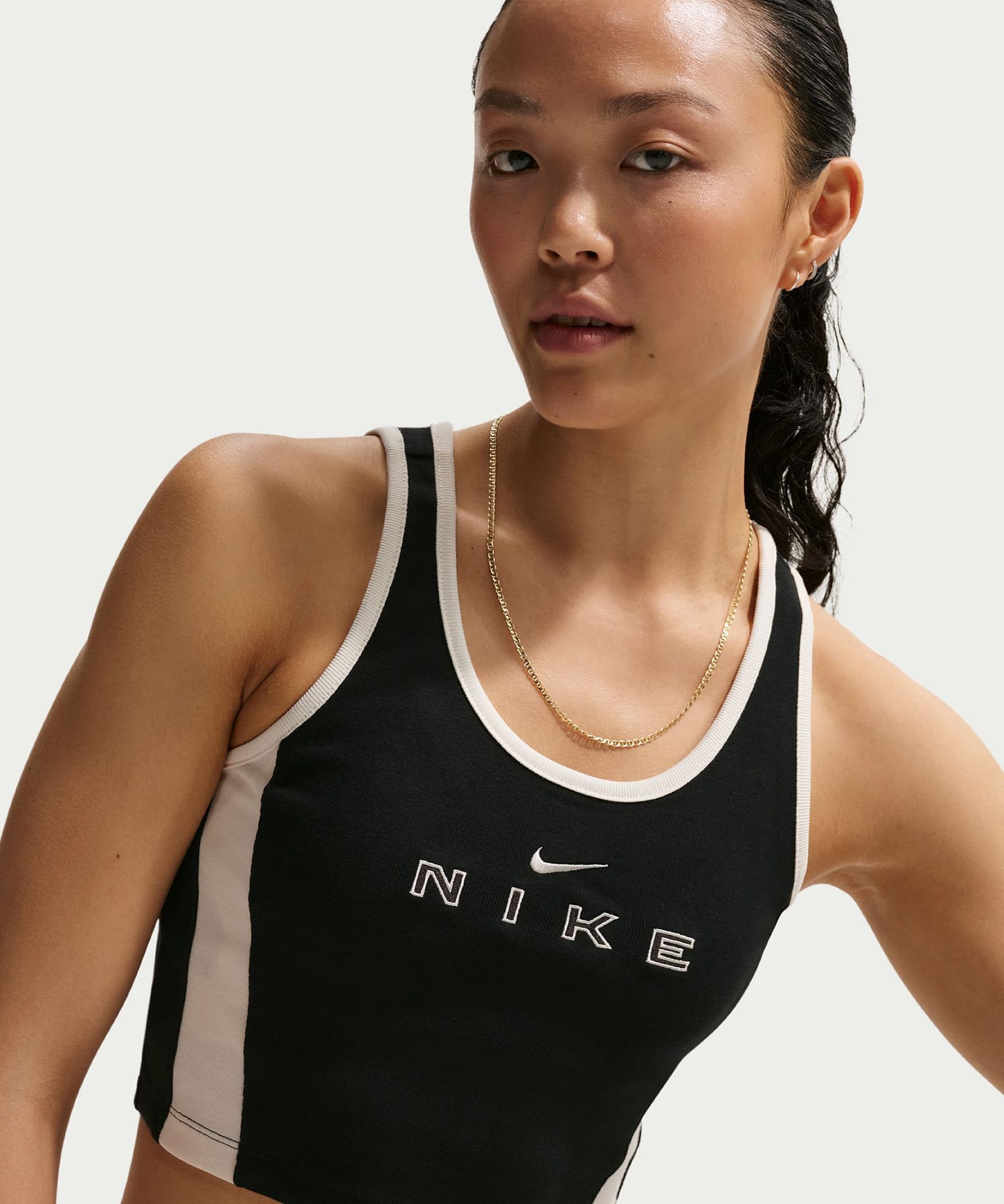 NIKE AS W NSW STREET GX TANK BLACK/(CHALK)の画像
