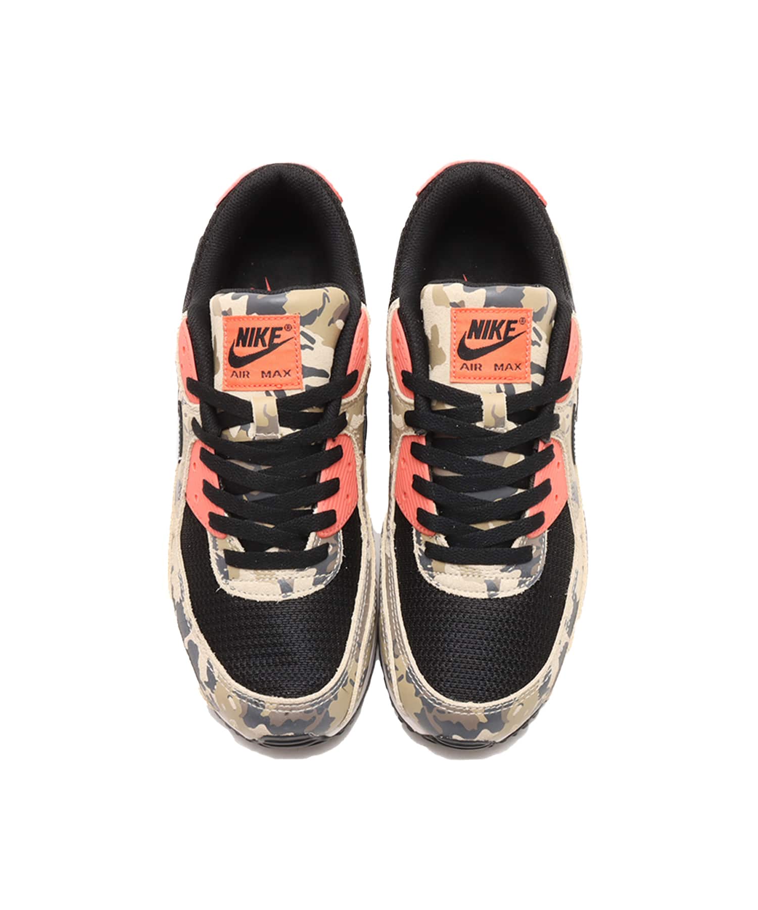 NIKE AIR MAX 90 PRM LT KHAKI/BLACK-MAGIC EMBER-MINK BROWNの画像