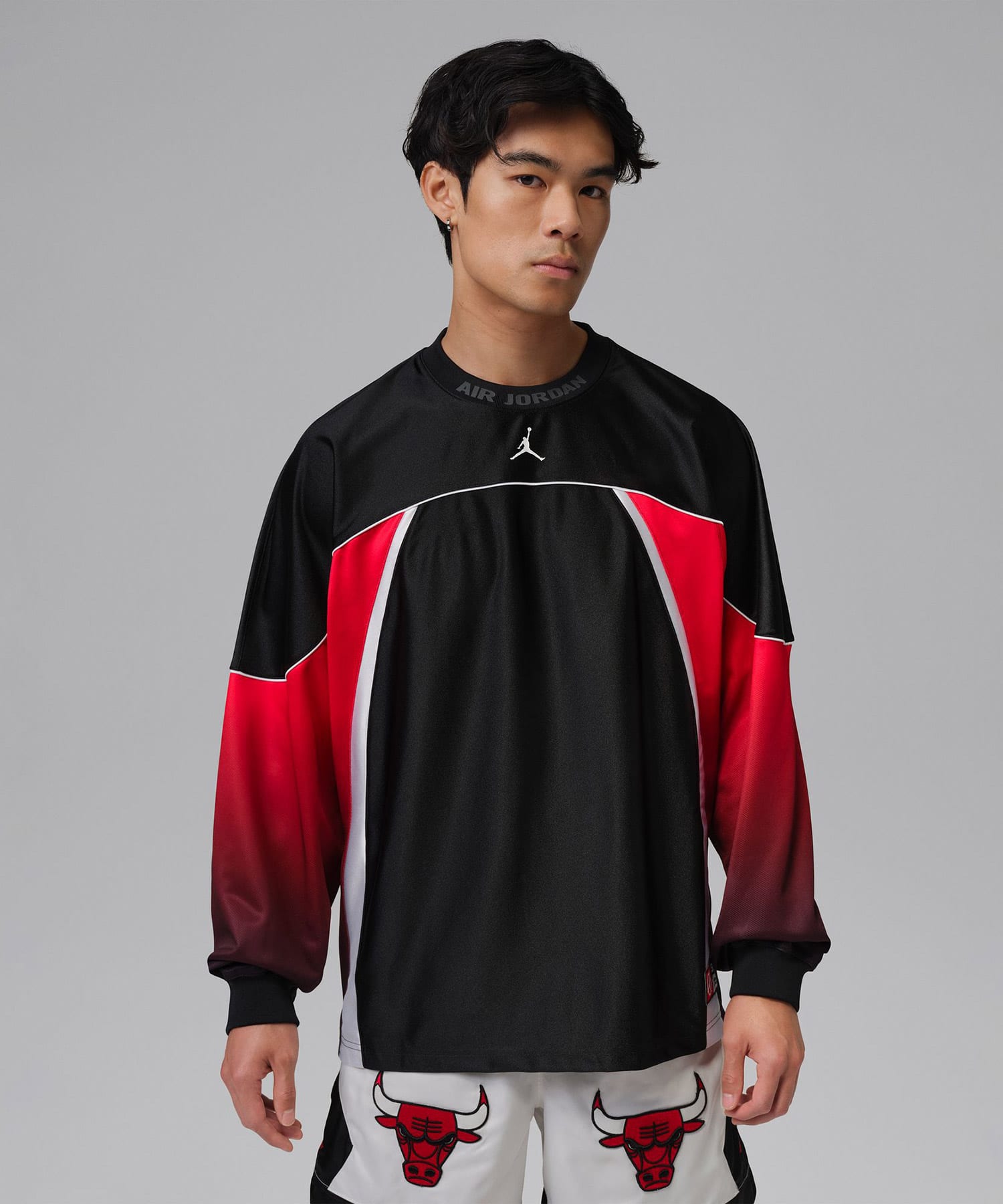 JORDAN BRAND M J FLT CLB JERSEY BLACK/(WHITE)の画像