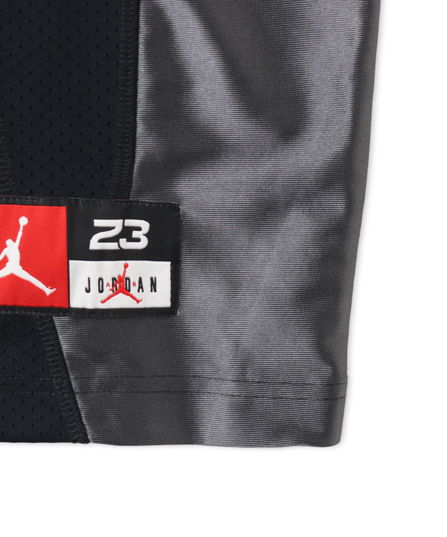 JORDAN BRAND M J FLT JERSEY SS TOP BLACK/IRON GREY/(BLACK)の画像