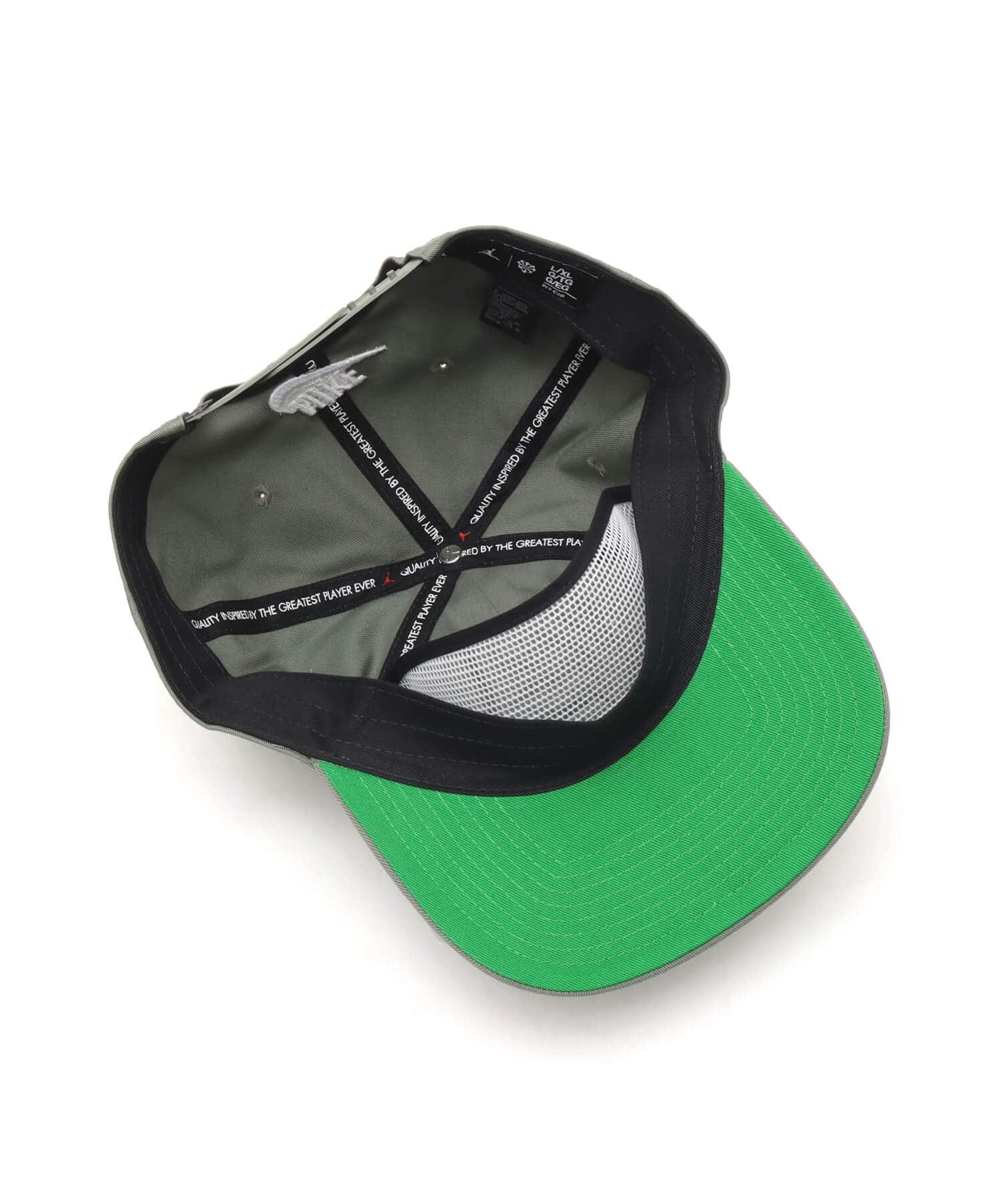 JORDAN BRAND U J PRO CAP US FB DC 5PNL FLT GRAYの画像
