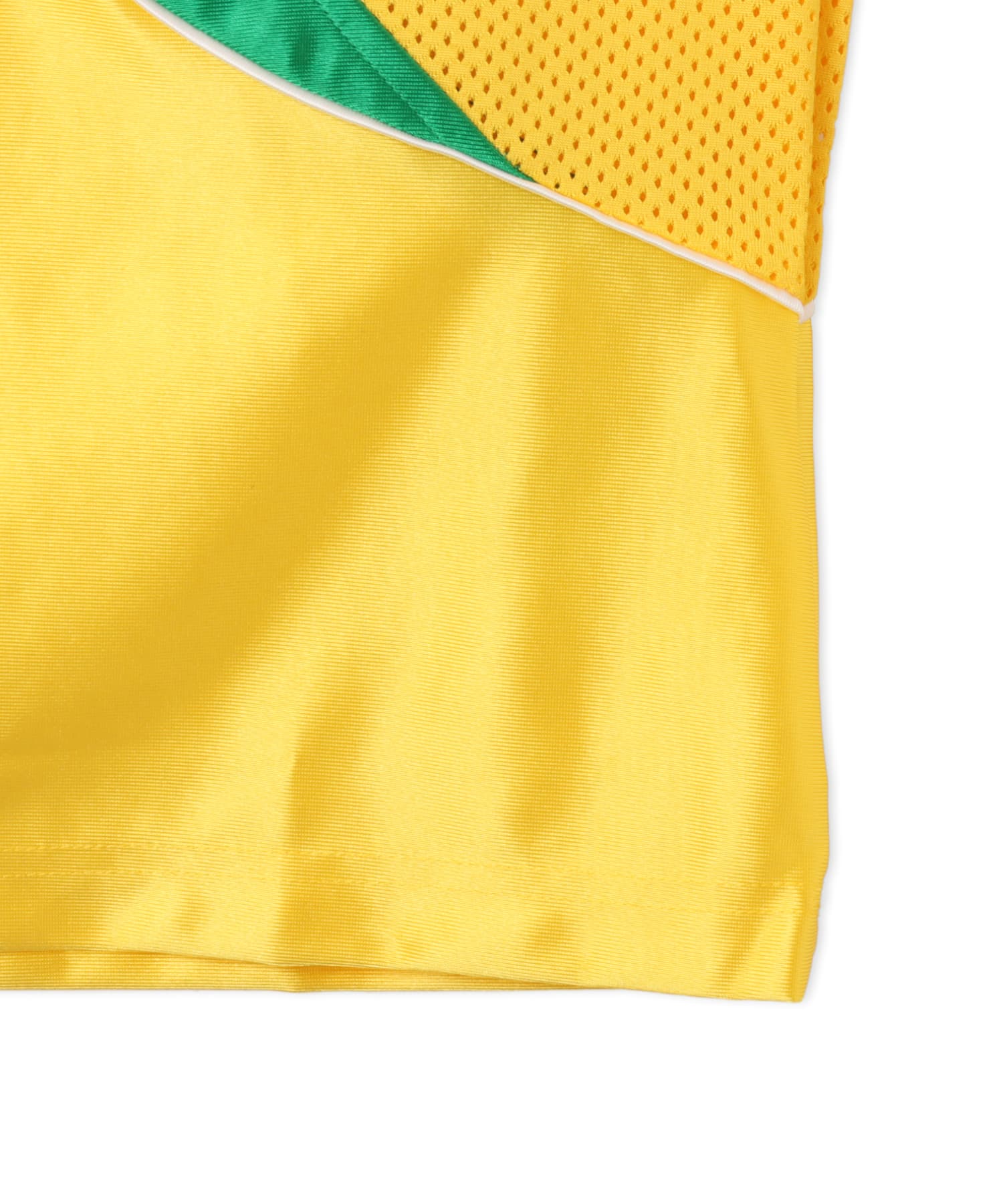 JORDAN BRAND M J STMT GOALIE TOP P6 VARSITY MAIZE/LUCKY GREENの画像