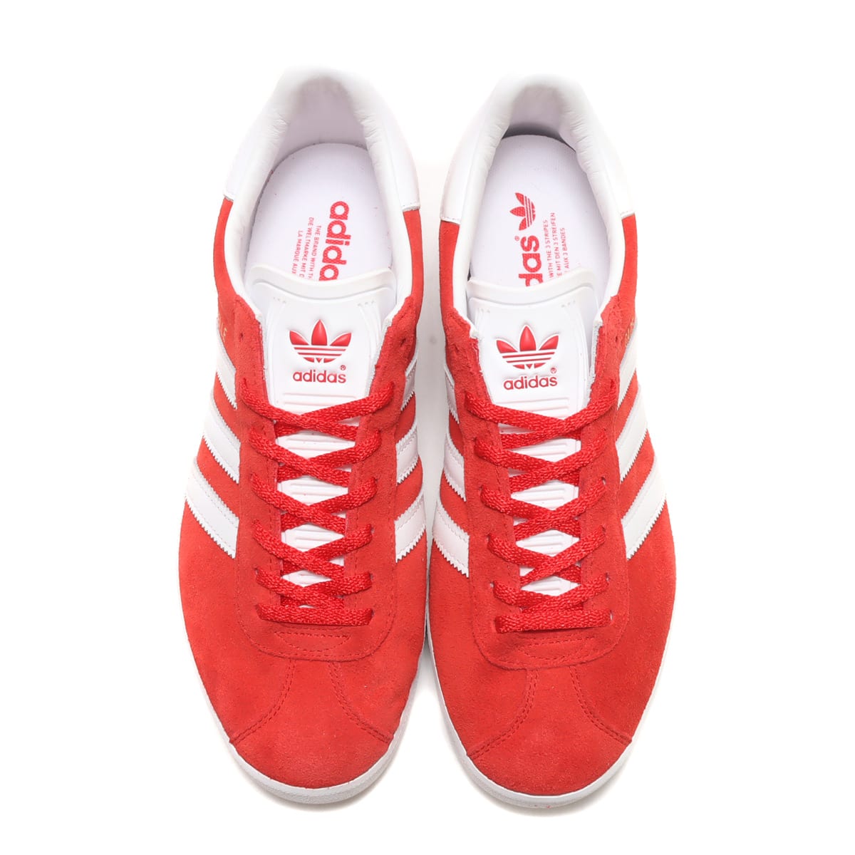 adidas GAZELLE 85 BETTER SCARLET/FOOTWEAR WHITE/GOLD METALLIC 23FW-I