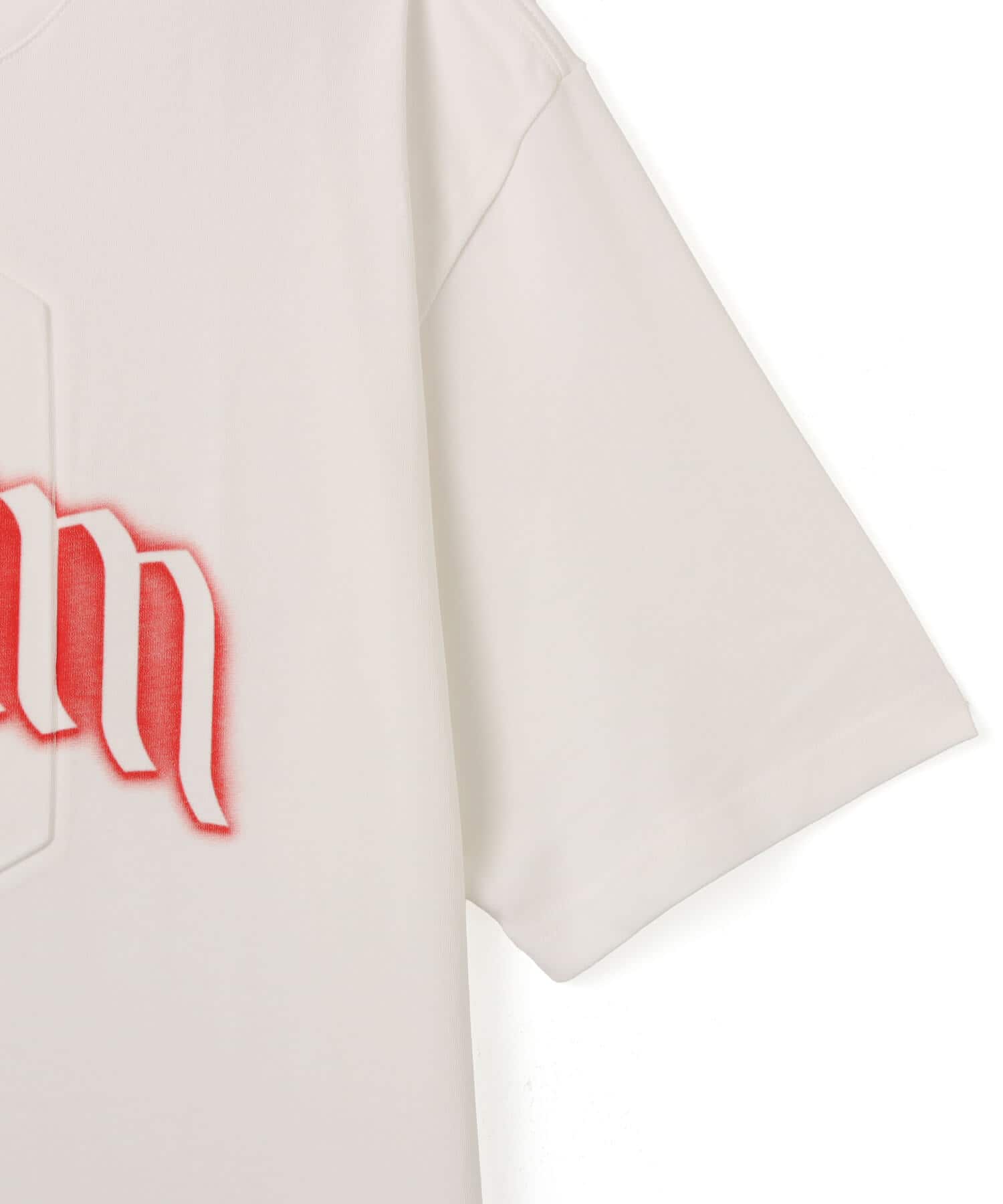 JORDAN BRAND M J GFX SS CREW JT WHITE/UNIVERSITY REDの画像