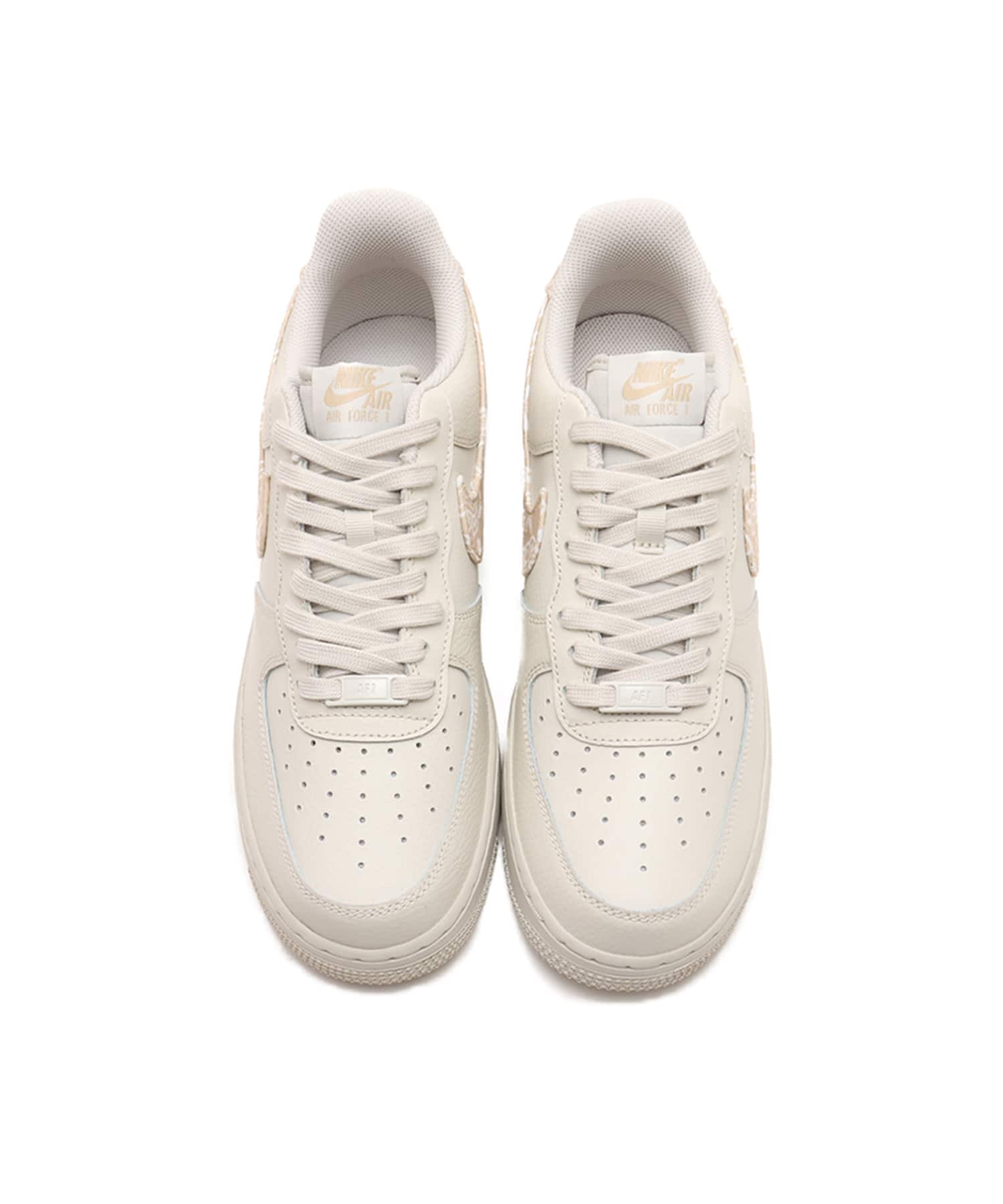 NIKE W AIR FORCE 1 '07 LIGHT BONE/GRAIN-LIGHT BONE-LIGHT BONEの画像