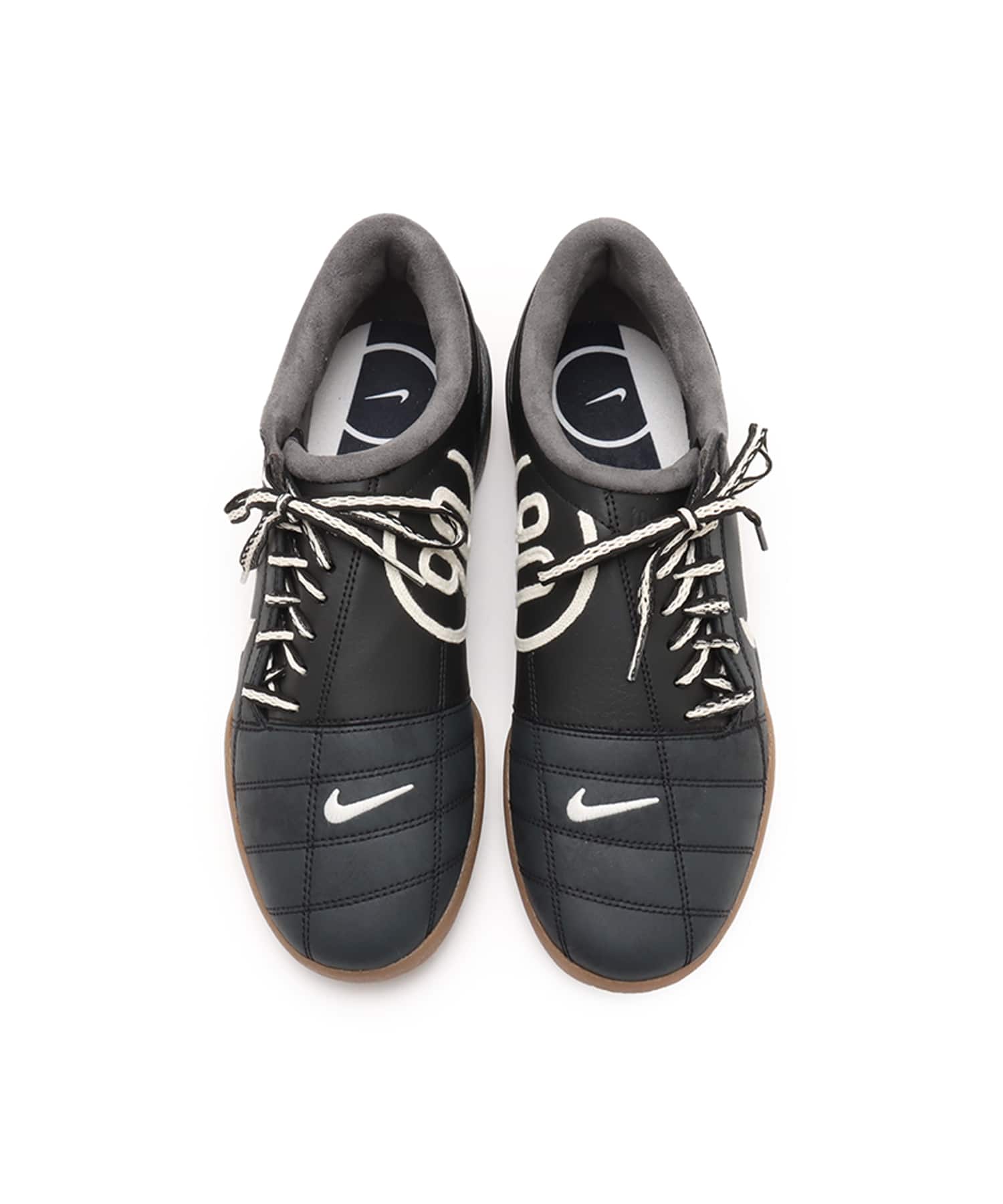 NIKE WMNS T90 BLACK/COCONUT MILK-GUM DARK BROWNの画像