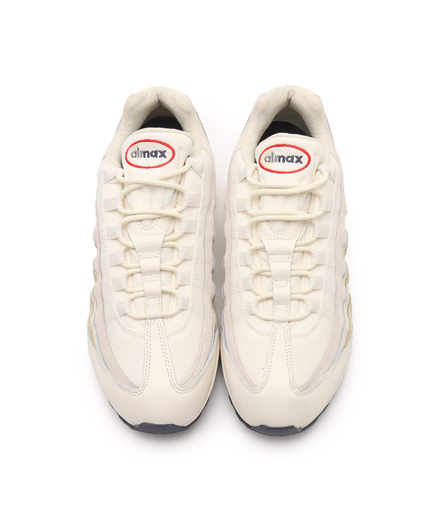 NIKE AIR MAX 95 OG PRM PALE IVORY/UNIVERSITY RED-LT KHAKI-SAILの画像