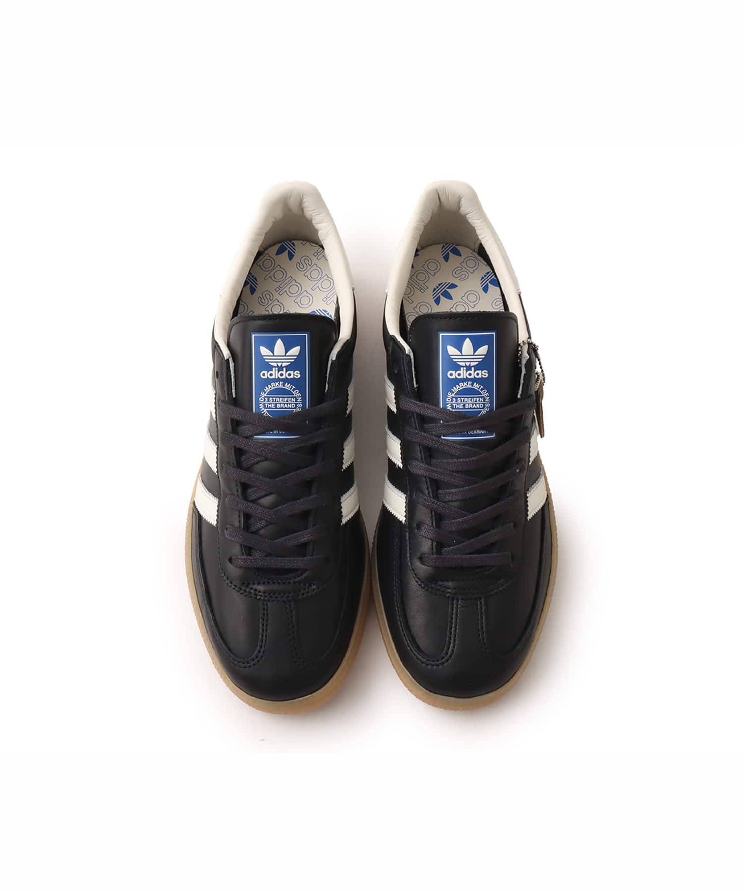 adidas HANDBALL SPEZIAL Made In Germany CBLACK/OWHITE/BLUBIRの画像