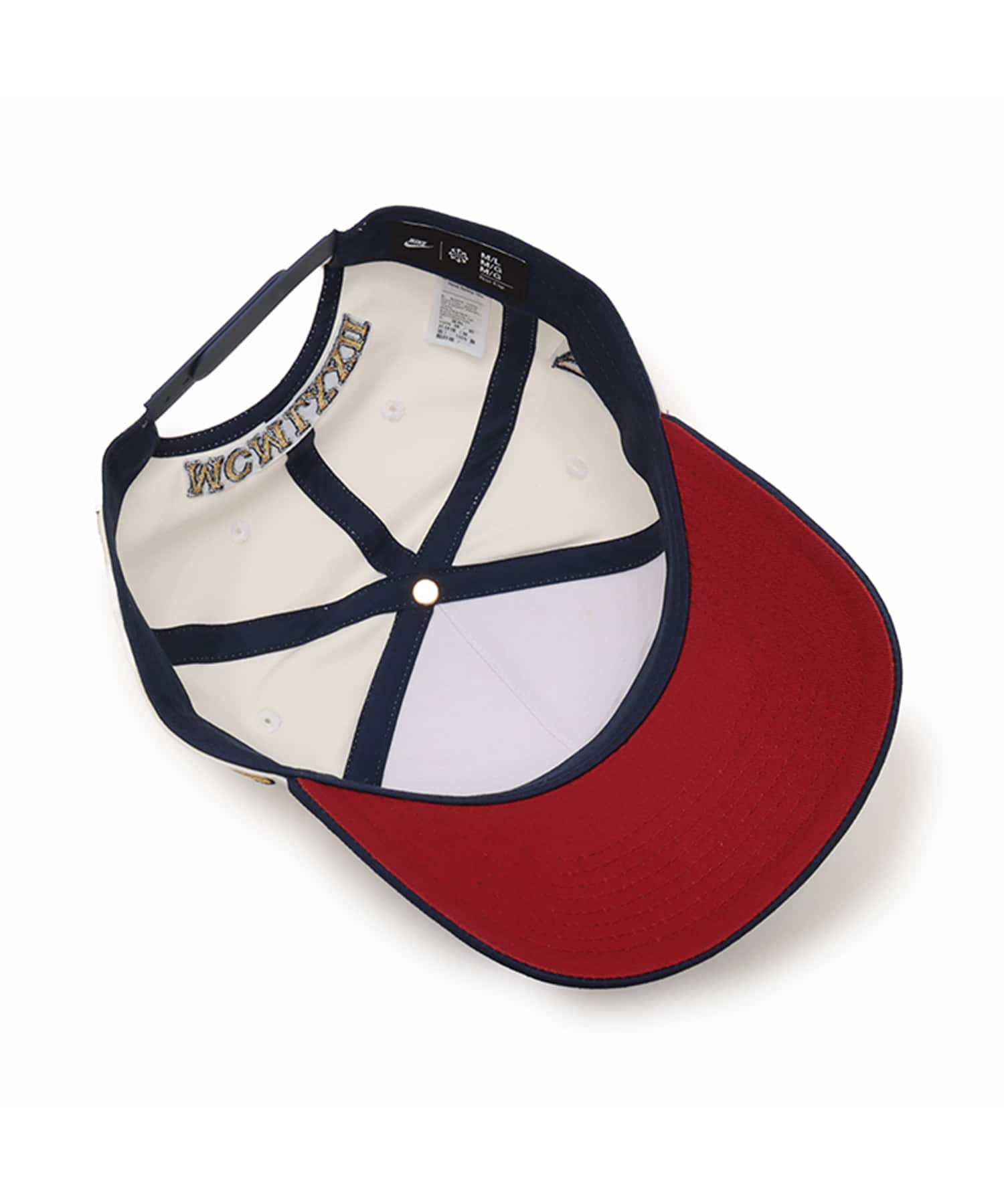 NIKE U NK RISE CAP S CB AFRAME GFX IVORYの画像