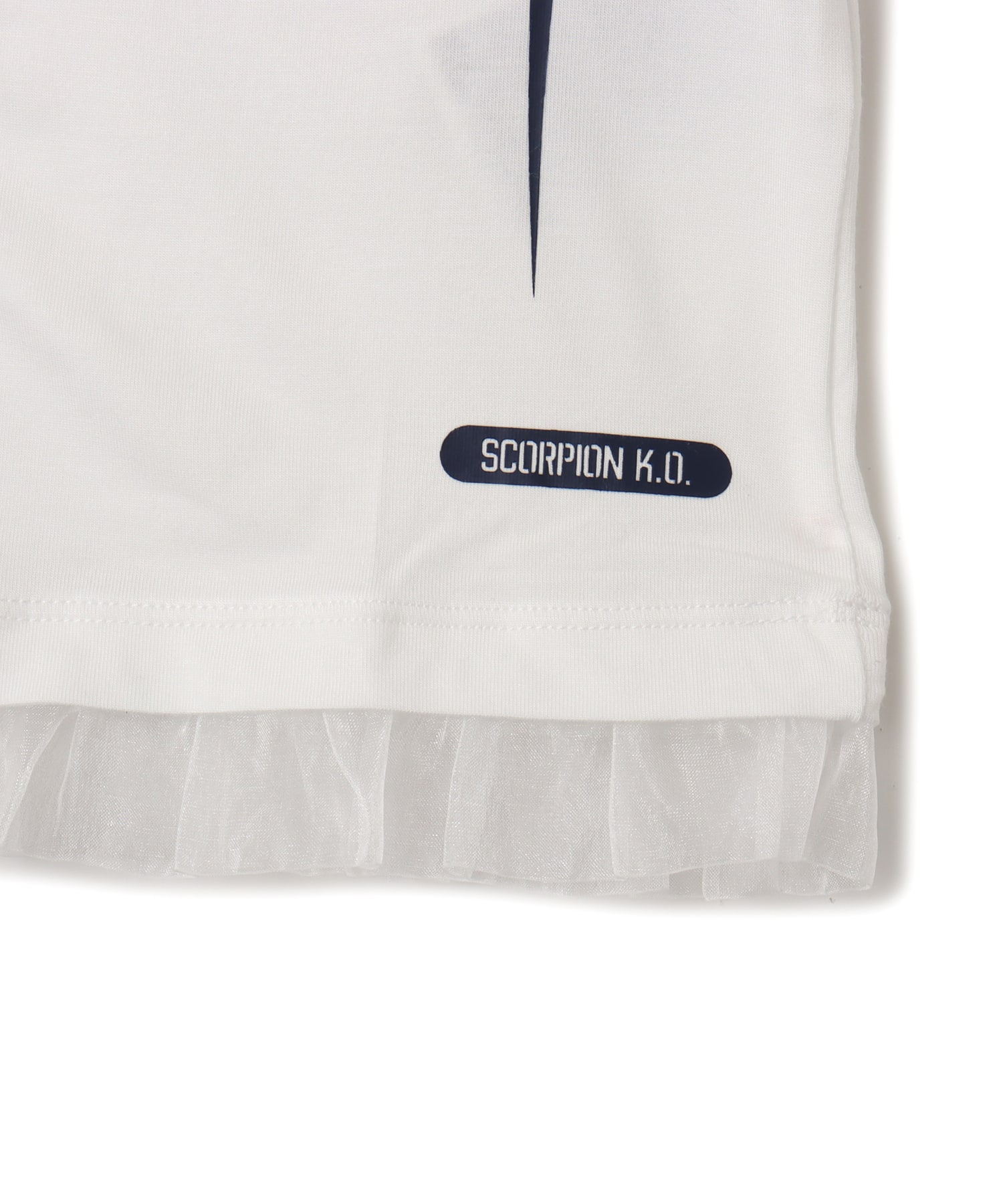 NIKE AS W NSW NK CHLL KNT TEE GCEL WHITEの画像