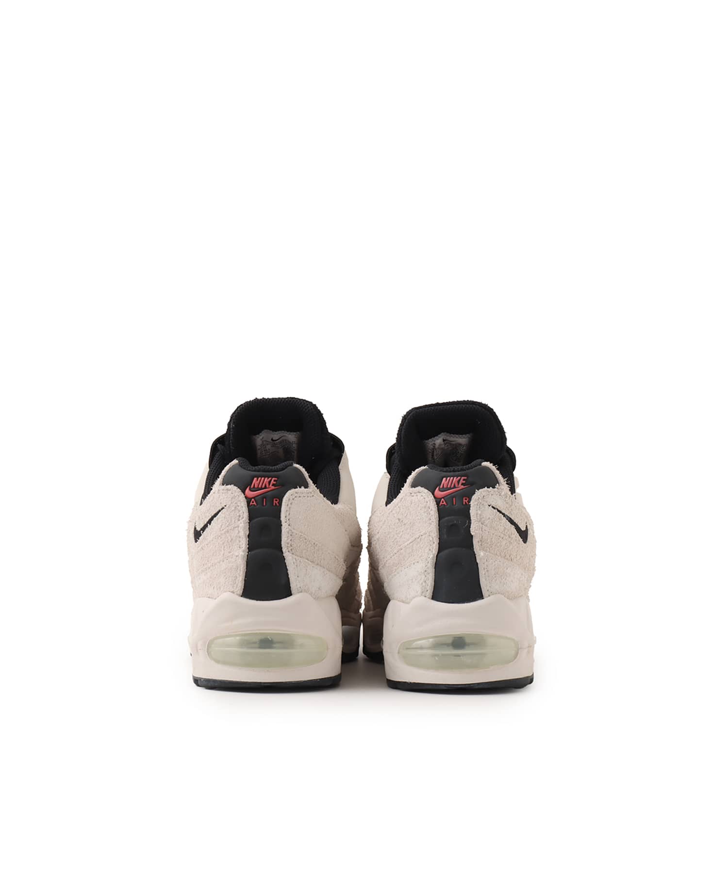 NIKE AIR MAX 95 BIG BUBBLE ZIP SP PHANTOM/BLACK-LT CRIMSON-SMOKE GREYの画像