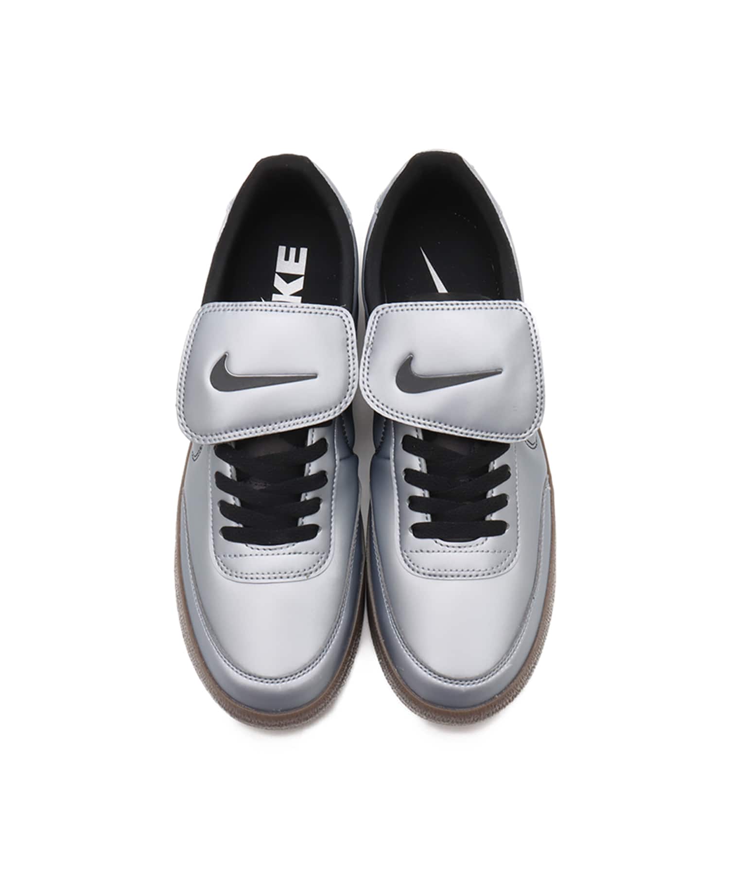 NIKE KILLSHOT 2 PRM MTLC COOL GREY/BLACK-GUM DARK BROWNの画像