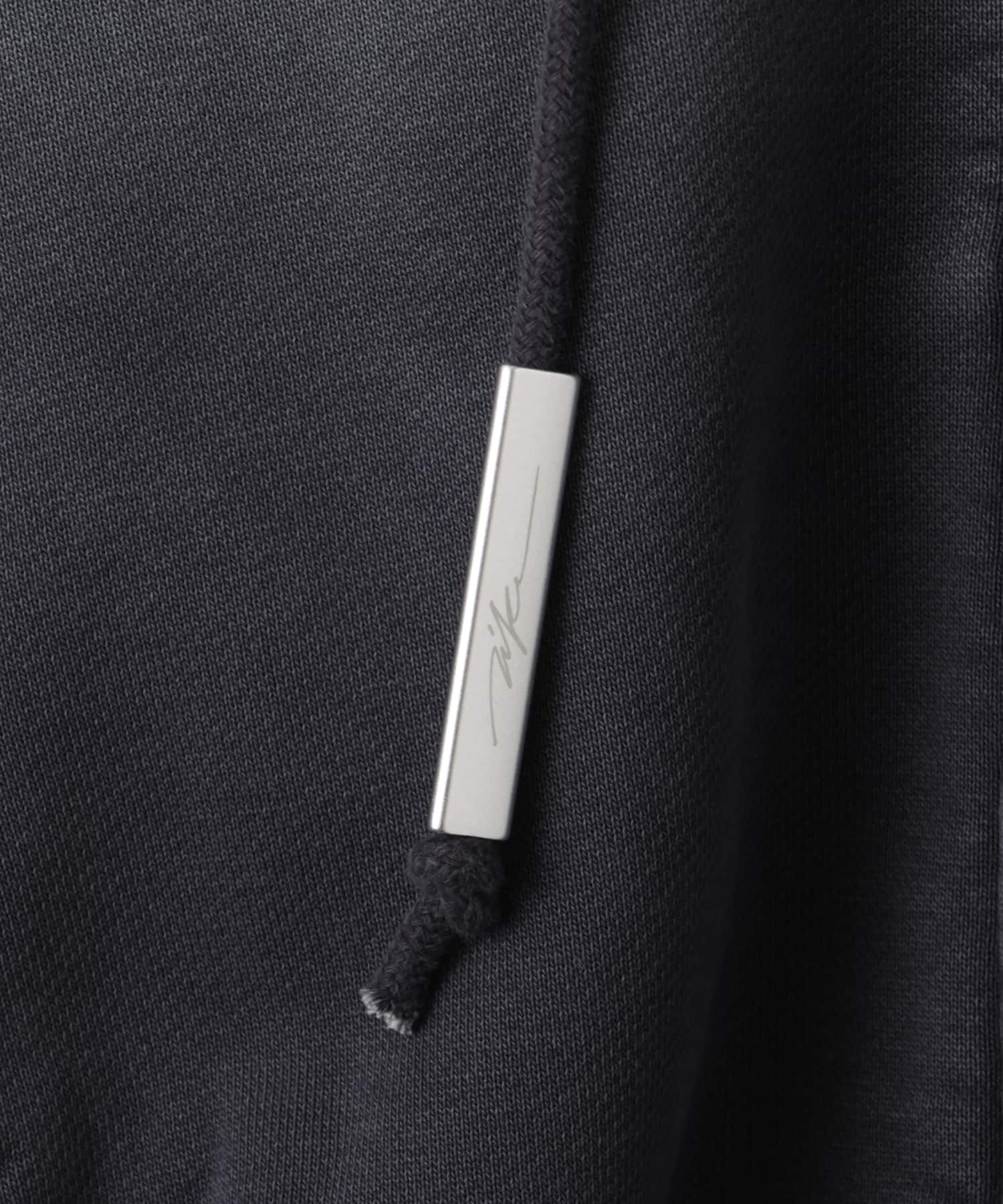 NIKE W NRG NK STUDIO FLEECE HOODIE BLACKの画像