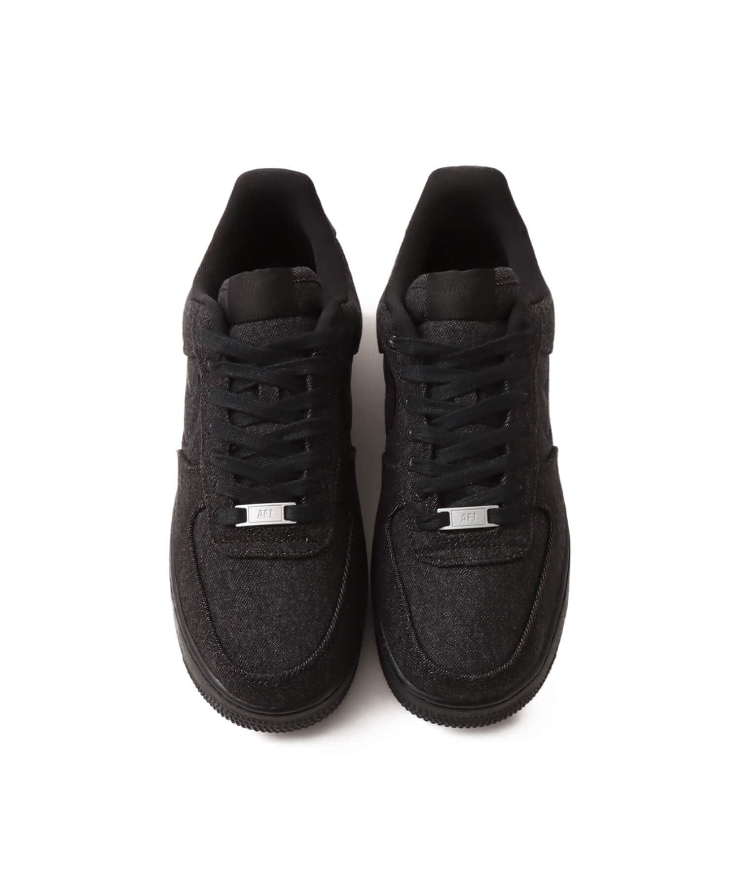 NIKE WMNS AIR FORCE 1 '07 LV8 BLACK/BLACK-WHITE-METALLIC SILVERの画像