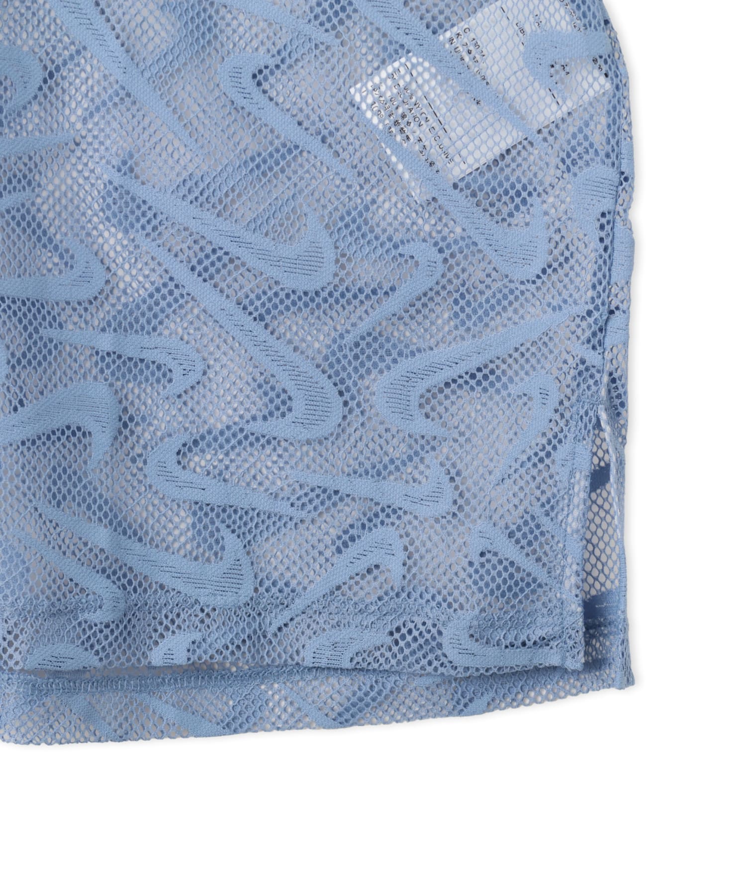 NIKE AS W NK CHILL WVN LACE JERSEY BLUEの画像