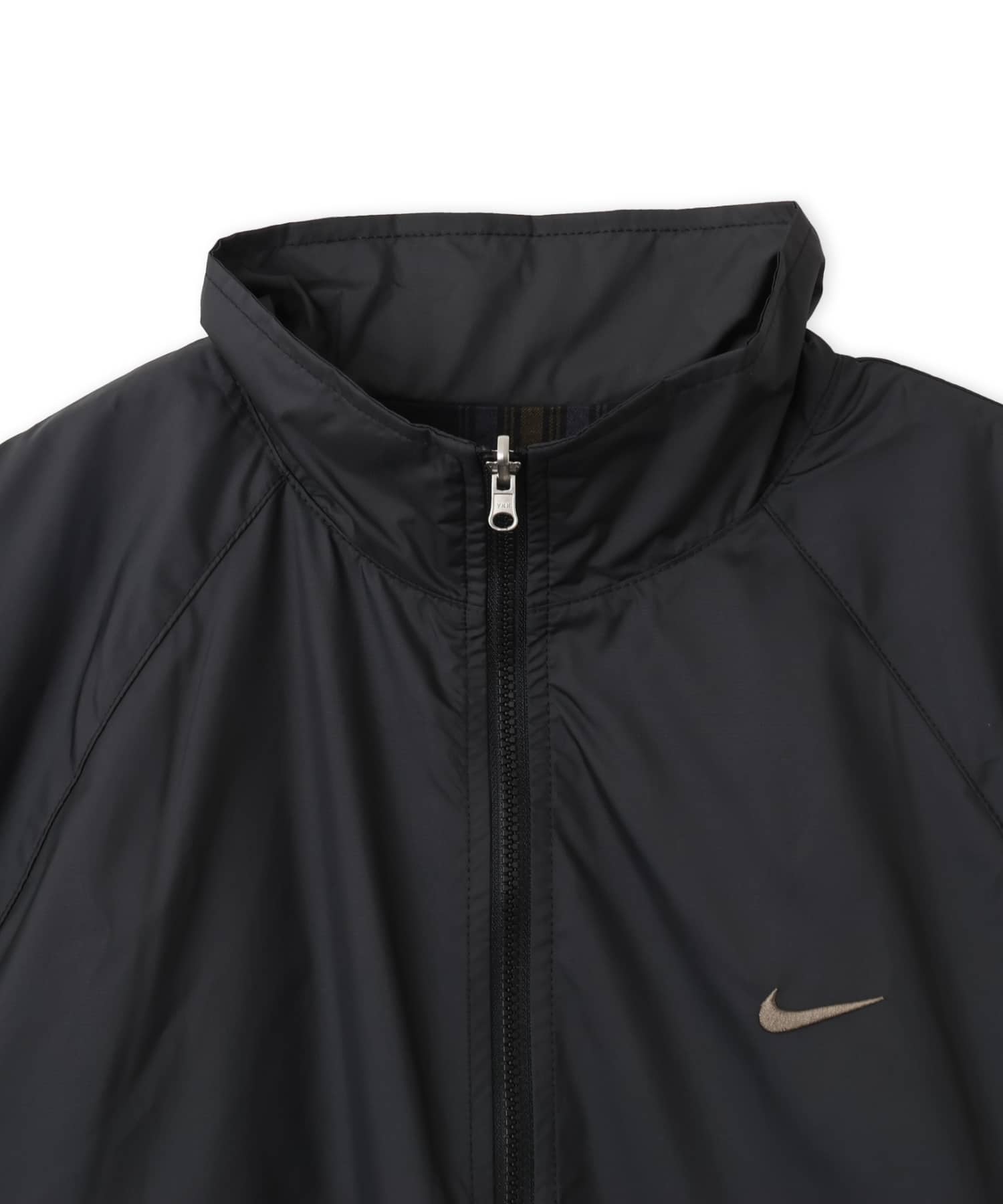 NIKE AS W NK REVERSIBLE PLAID WR JK BLACKの画像