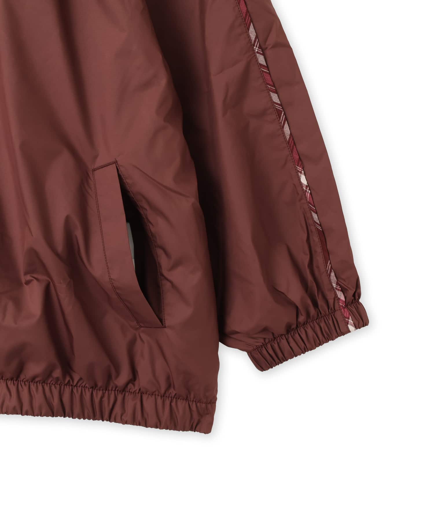 NIKE AS W NK REVERSIBLE PLAID WR JK BROWNの画像