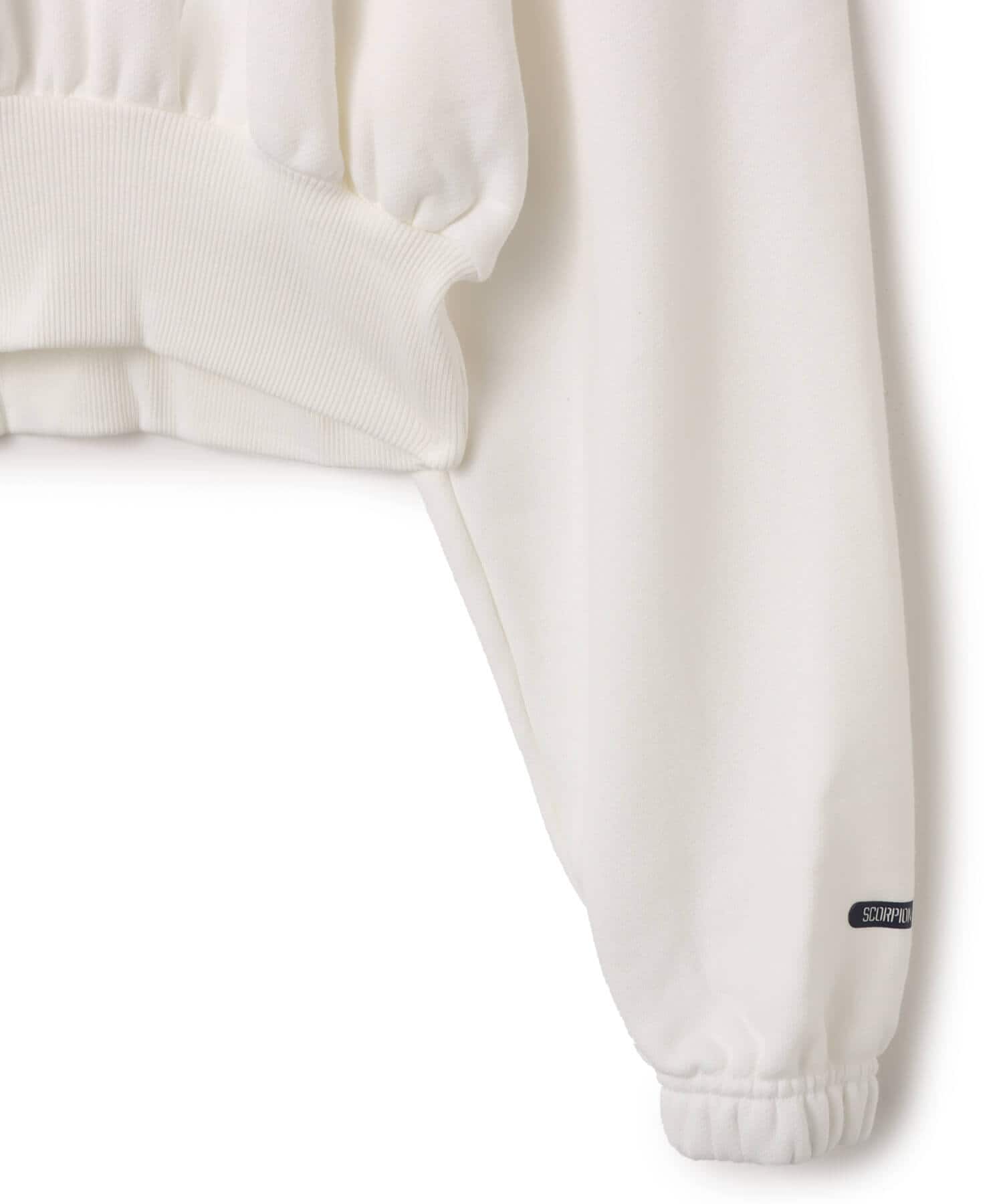 NIKE AS W NSW OS FLC CROP PO HDY GC WHITEの画像