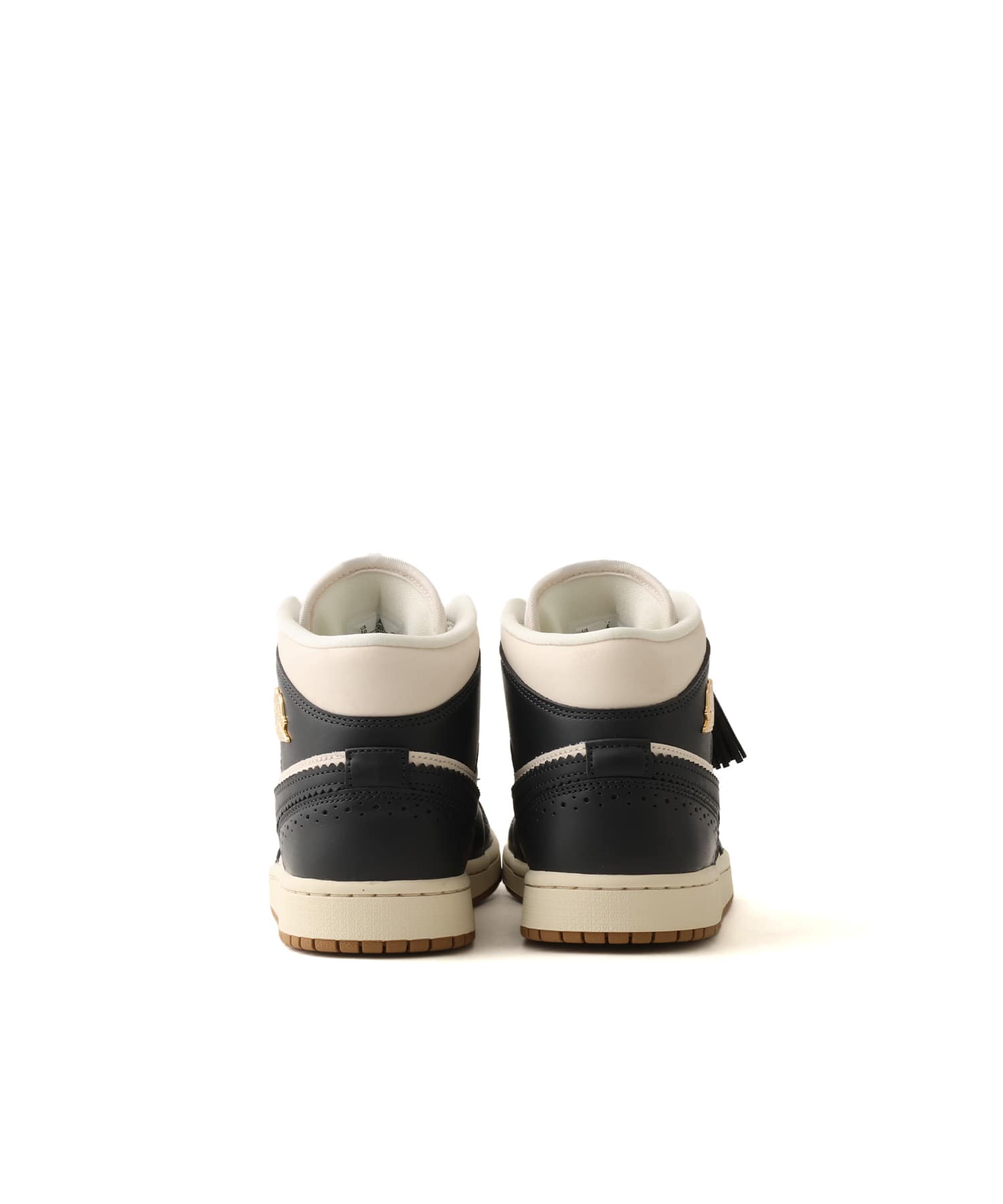 JORDAN BRAND WMNS AIR JORDAN 1 MID SE OFF NOIR/CHALK-CHALK-PEARL WHITEの画像