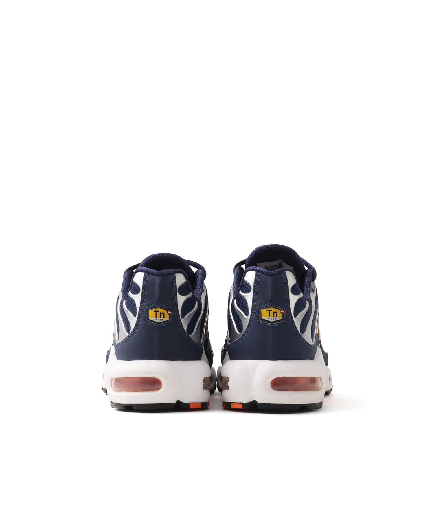 NIKE AIR MAX PLUS MIDNIGHT NAVY/SAFETY ORANGEの画像