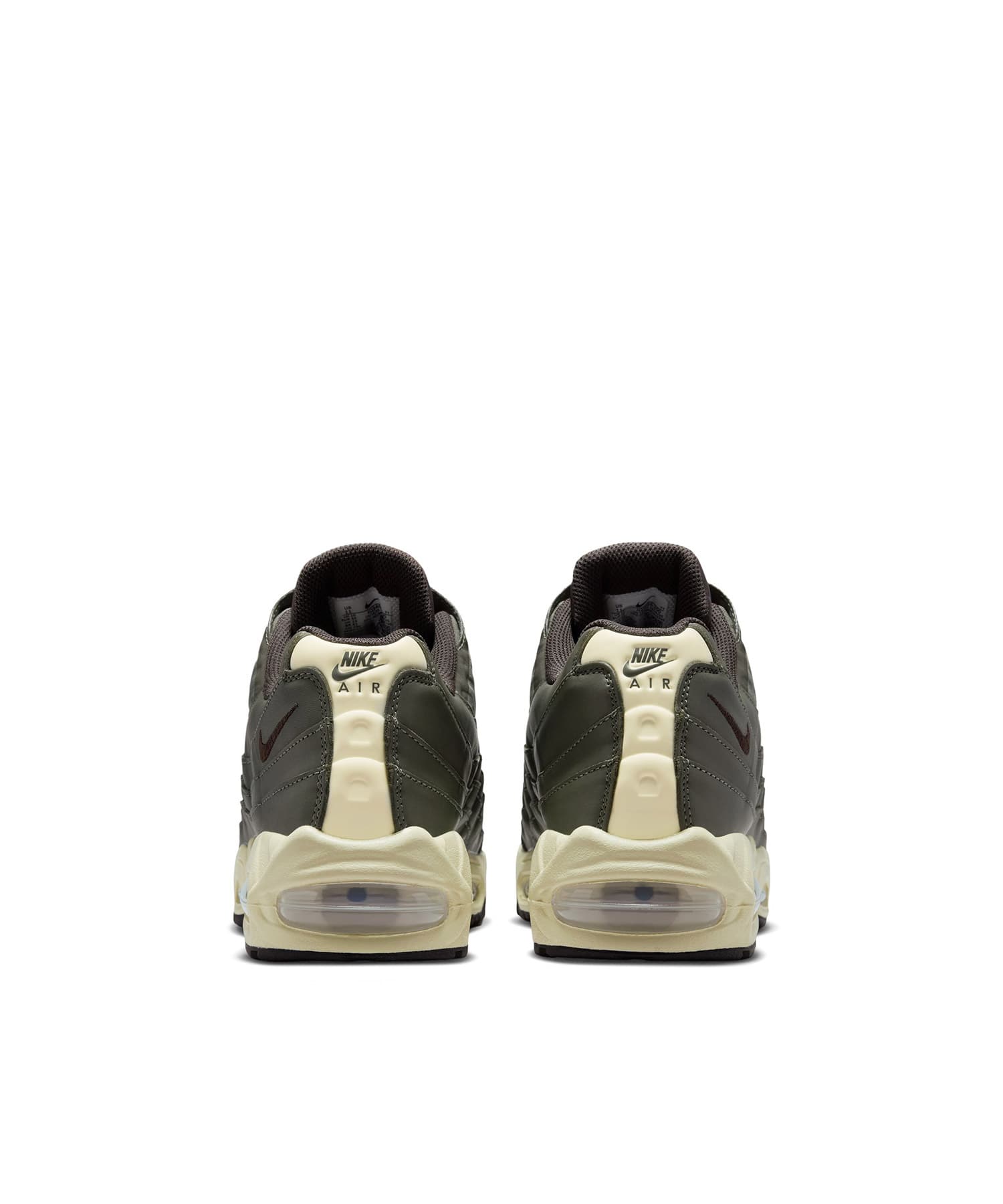 NIKE NIKE AIR MAX 95 ZIPPER MEDIUM OLIVE/VELVET BROWN-ALABASTERの画像
