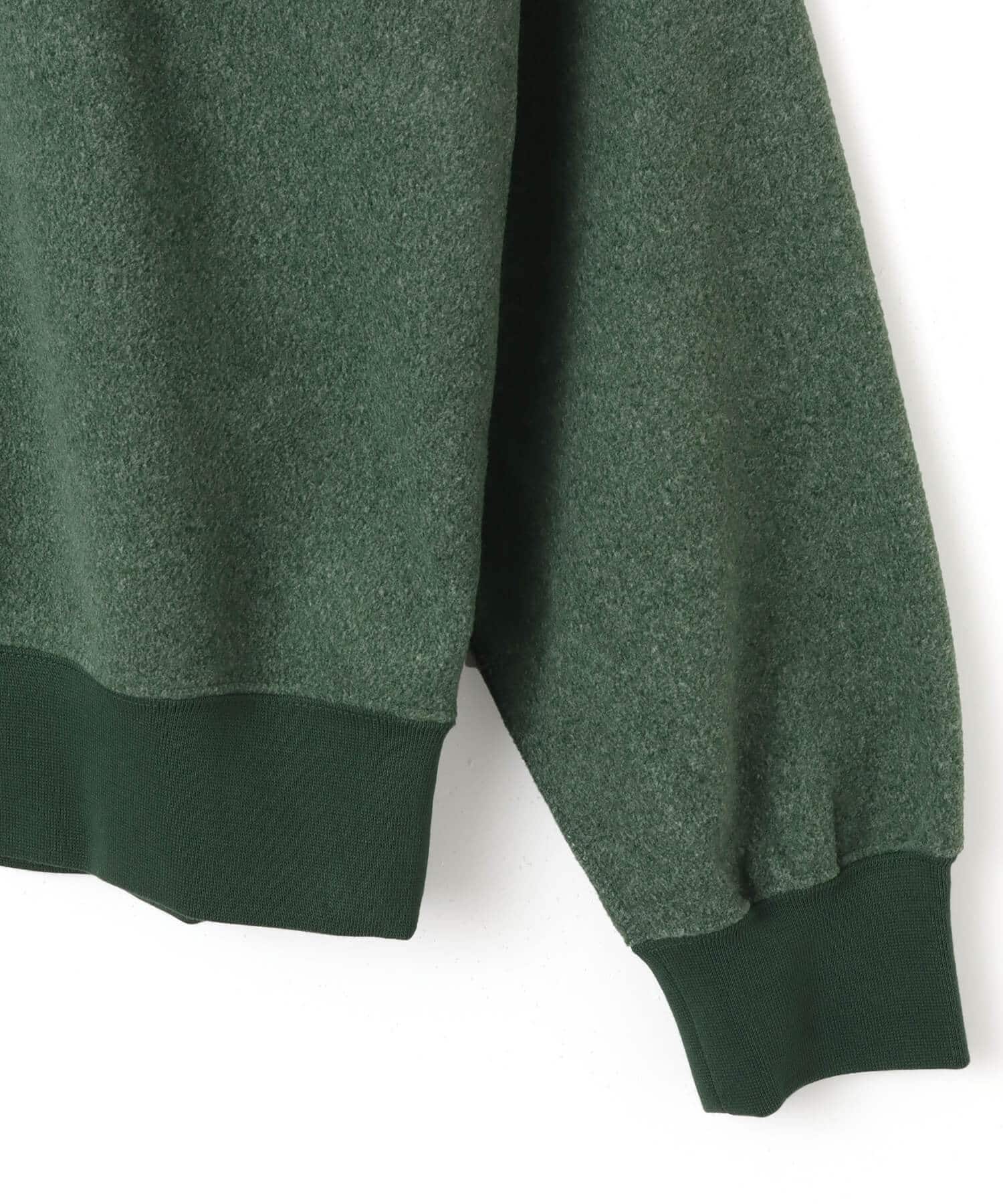 NIKE AS M NK SSNL+ HW BB QZ TOP GREENの画像