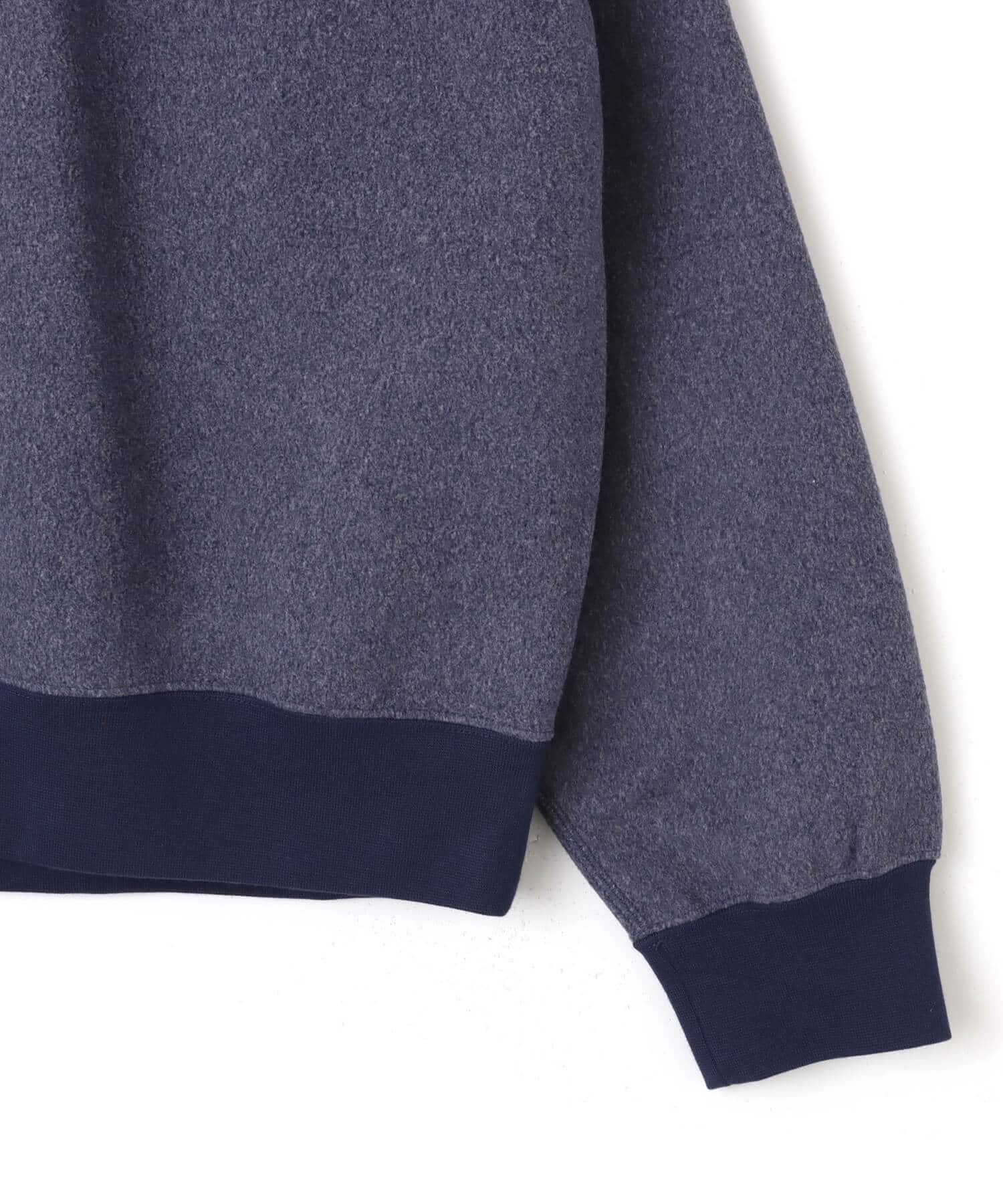 NIKE AS M NK SSNL+ HW BB QZ TOP NAVYの画像