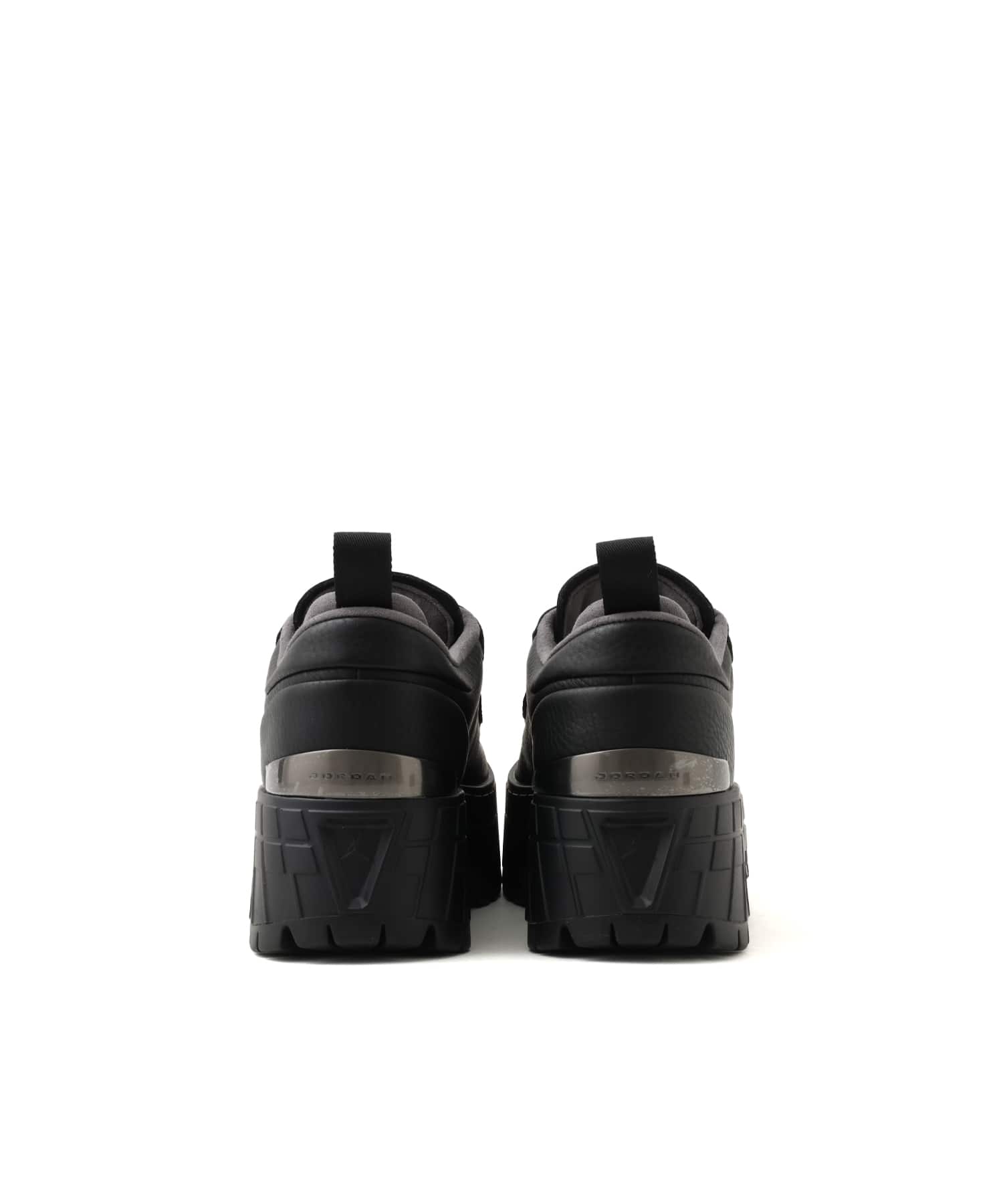 JORDAN BRAND W AIR JORDAN 1 BROOKLYN BLACK/MTLC SILVERの画像