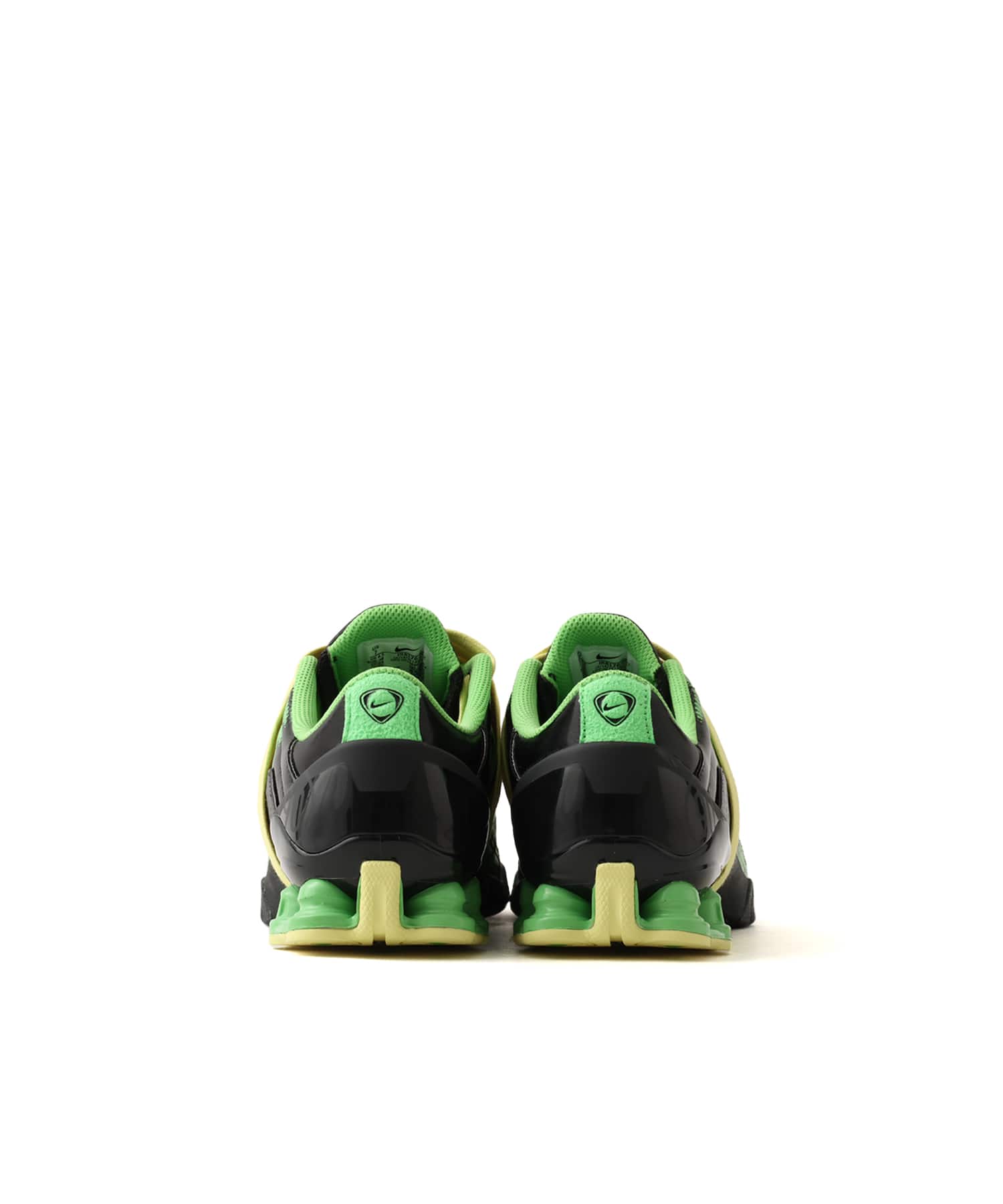 NIKE W NIKE T90 SHOX MAGIA WC BLACK/SPINACH GREEN-YELLOW DIAMOND-BLACKの画像