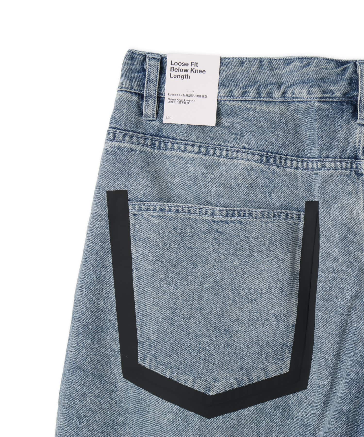 NIKE AS M NK YMH INDIGO DENIM SHORT BLUEの画像