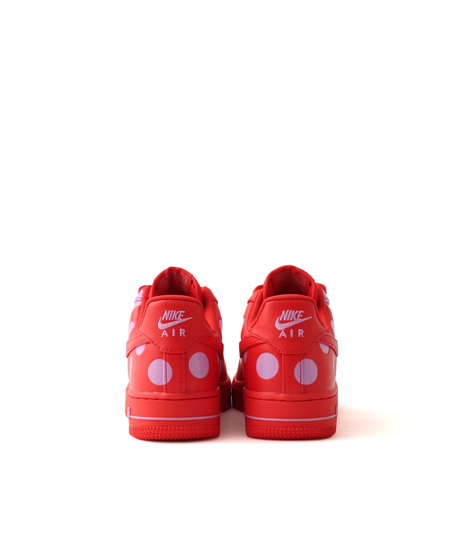 NIKE W AIR FORCE 1 '07 UNIV RED/UNIV RED-LT MAGENTAの画像