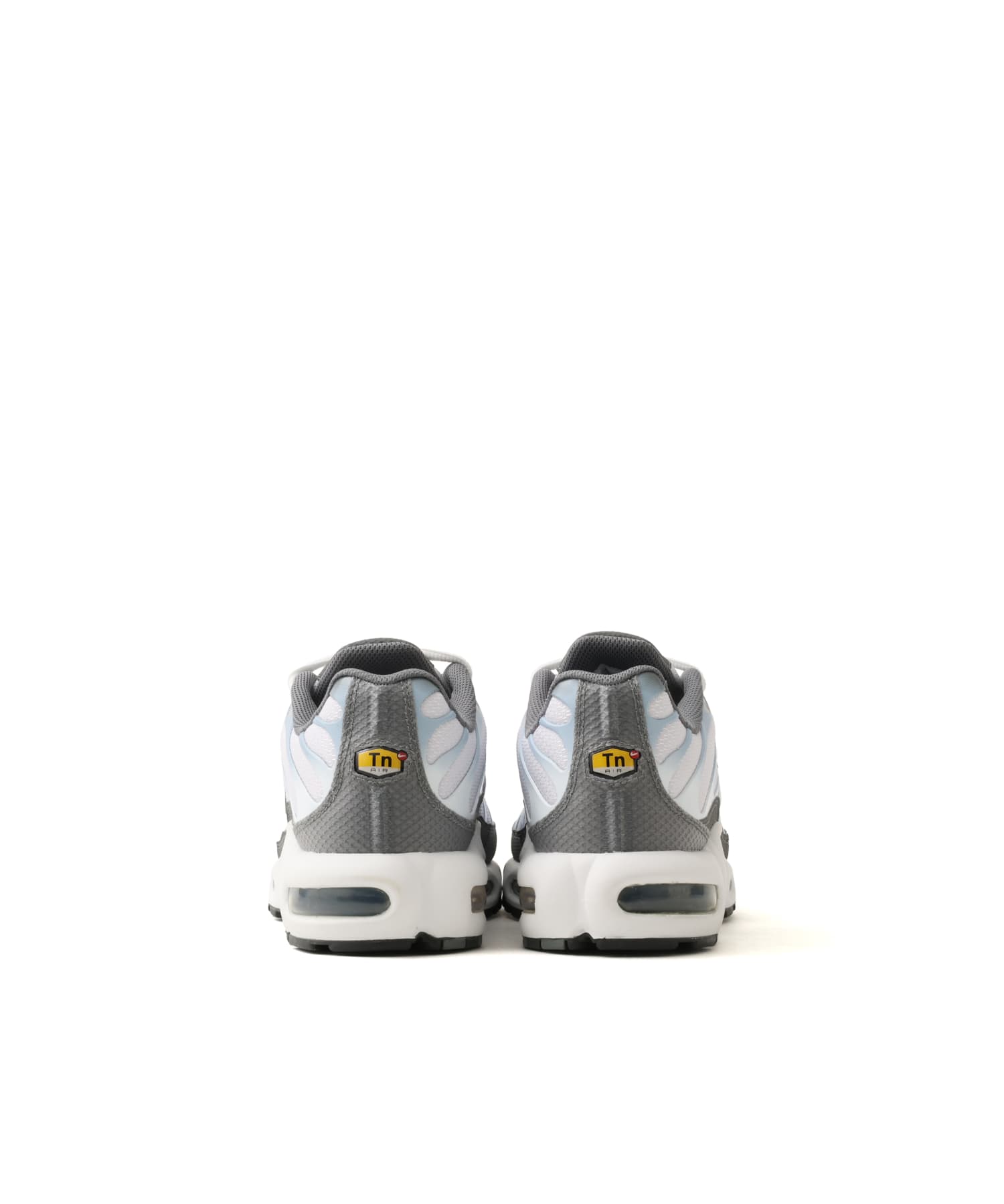 NIKE AIR MAX PLUS SMOKE GREY/WHITE-LT ARMORY BLUE-DK SMOKE GREYの画像