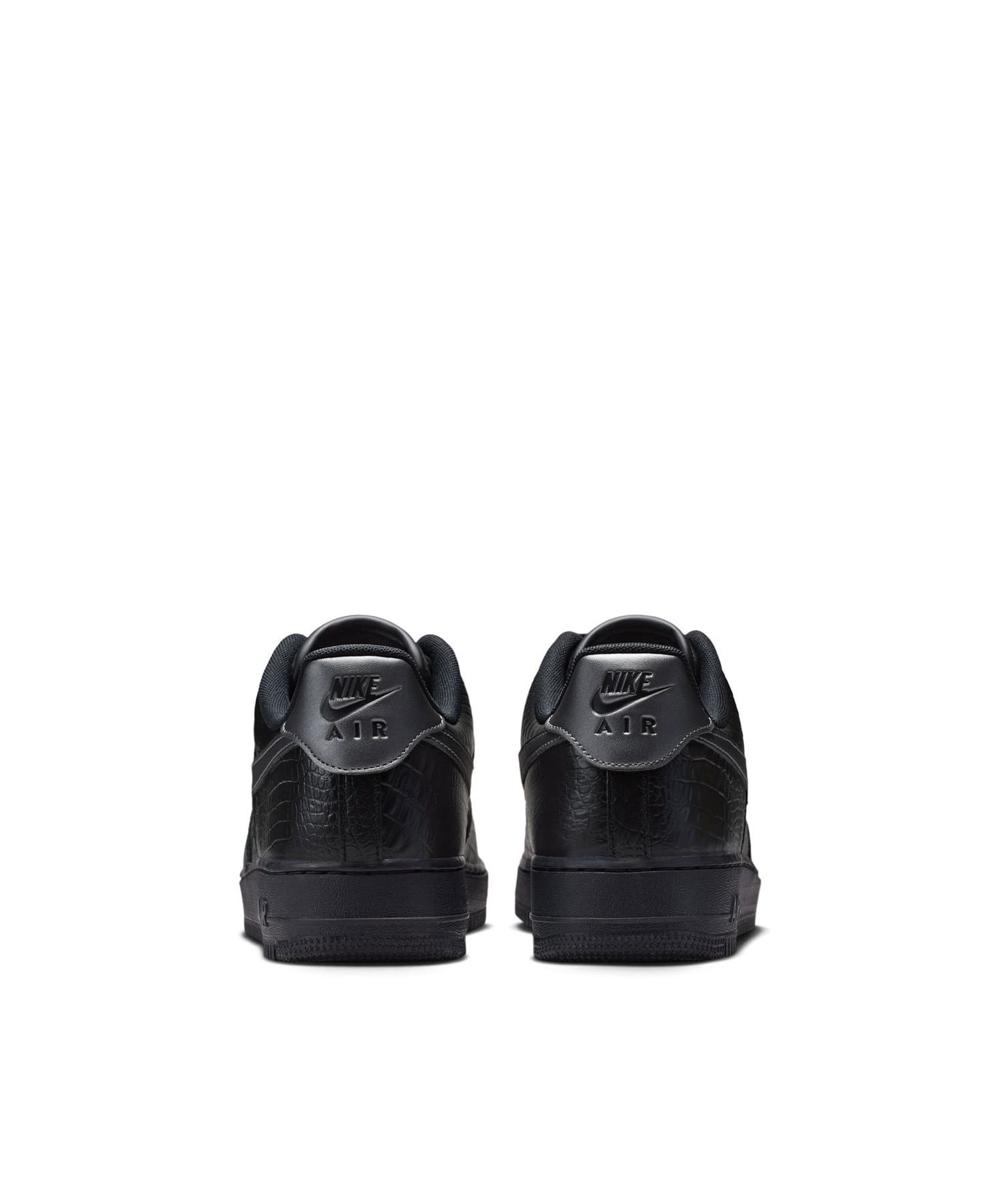 NIKE AIR FORCE 1 '07 BLACK/MTLC DK GREYの画像