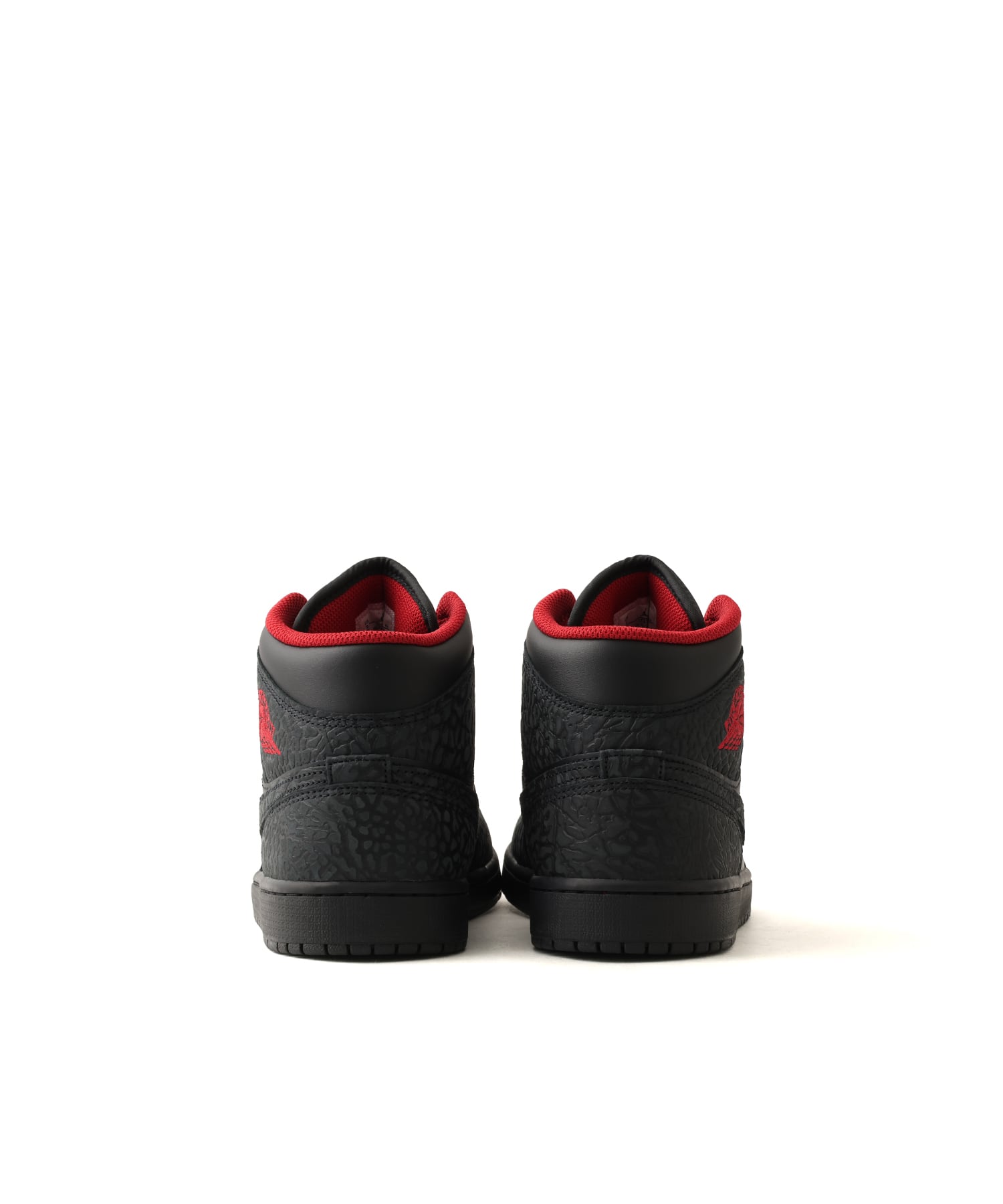 JORDAN BRAND AIR JORDAN 1 MID SE BLACK/TOUGH RED-BLACKの画像