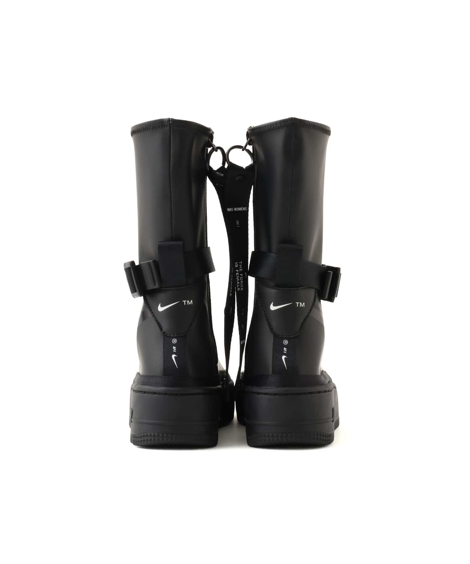 NIKE W AF1 SAGE HI BLACK/BLACK-WHITEの画像