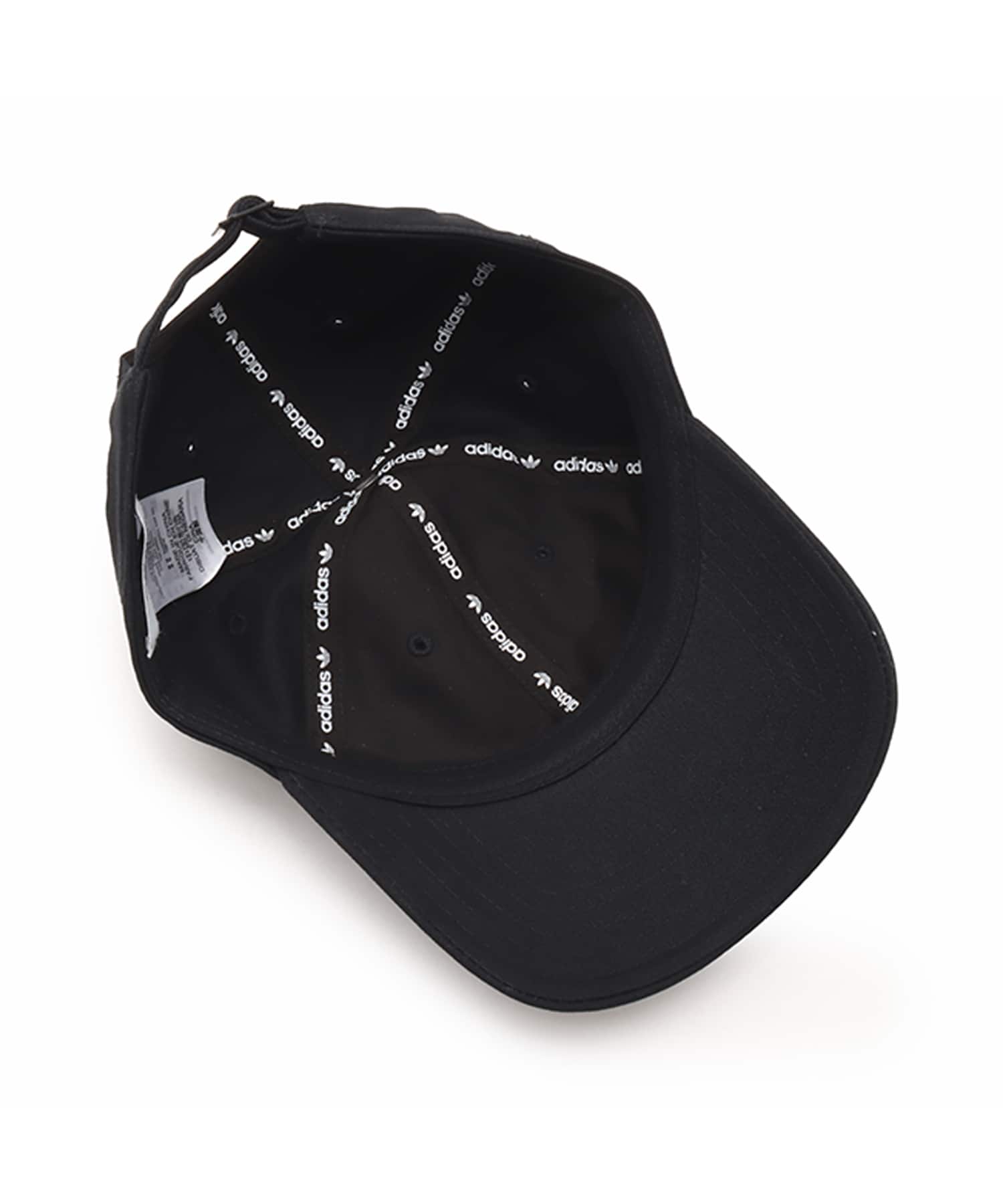 adidas ADICOLOR BASEBALL CAP ブラックの画像