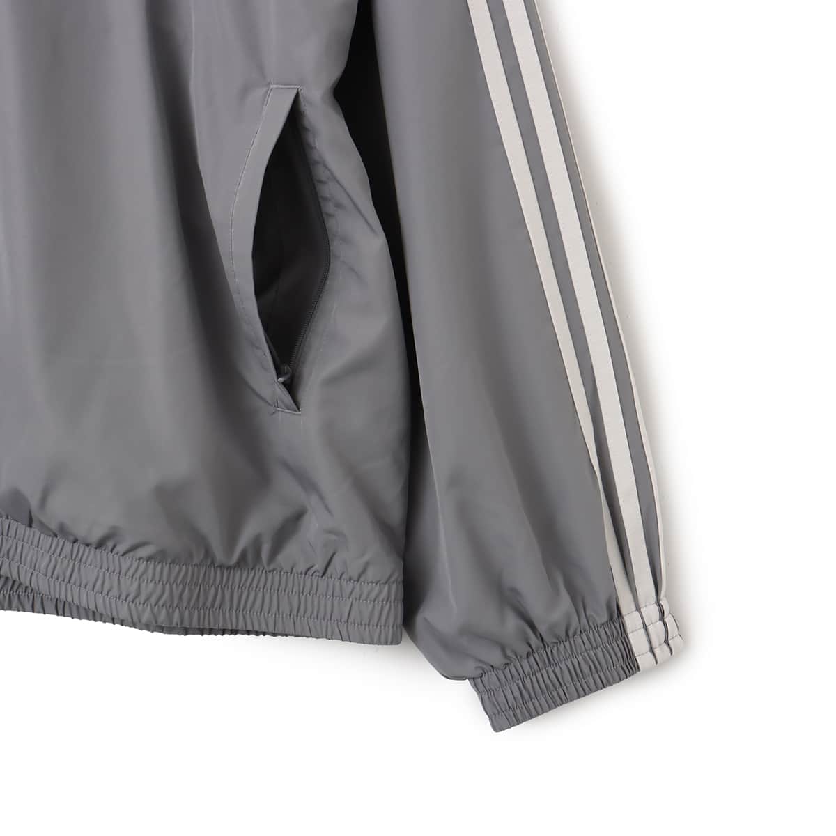 adidas OVERSIZED TRACK TOP グレースリー（アディダス オーバー