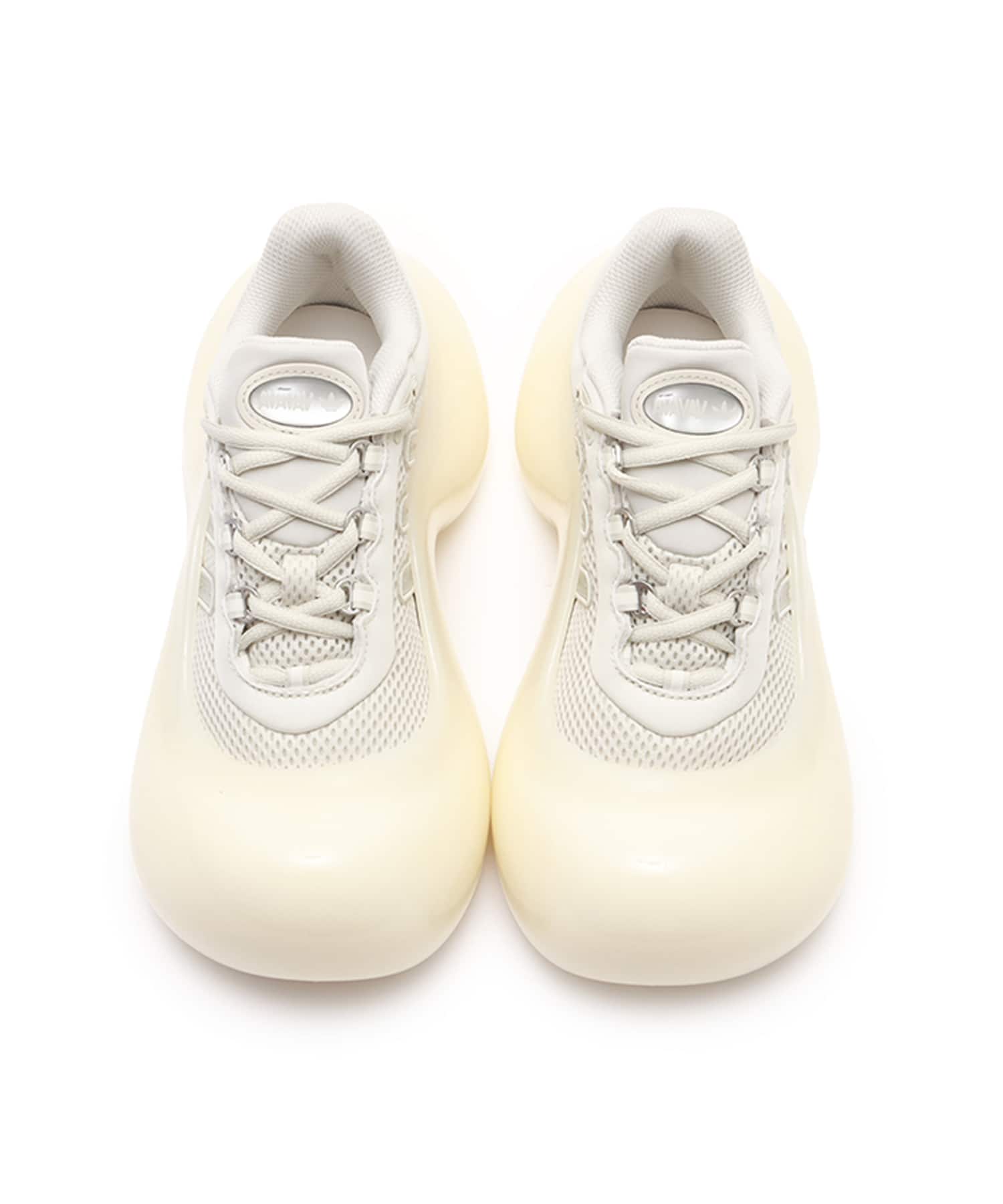 adidas by Avavav MOONRUBBER OFF WHITE/SILVER METALLIC/CHARK WHITEの画像