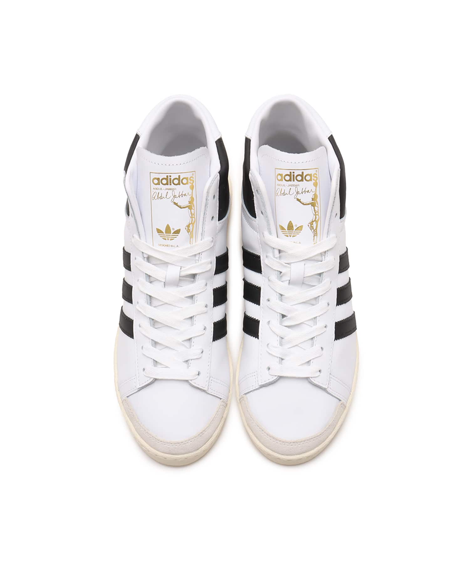 adidas JABBAR HI FOOT WEAR WHITE/CORE BLACK/OFF WHITEの画像