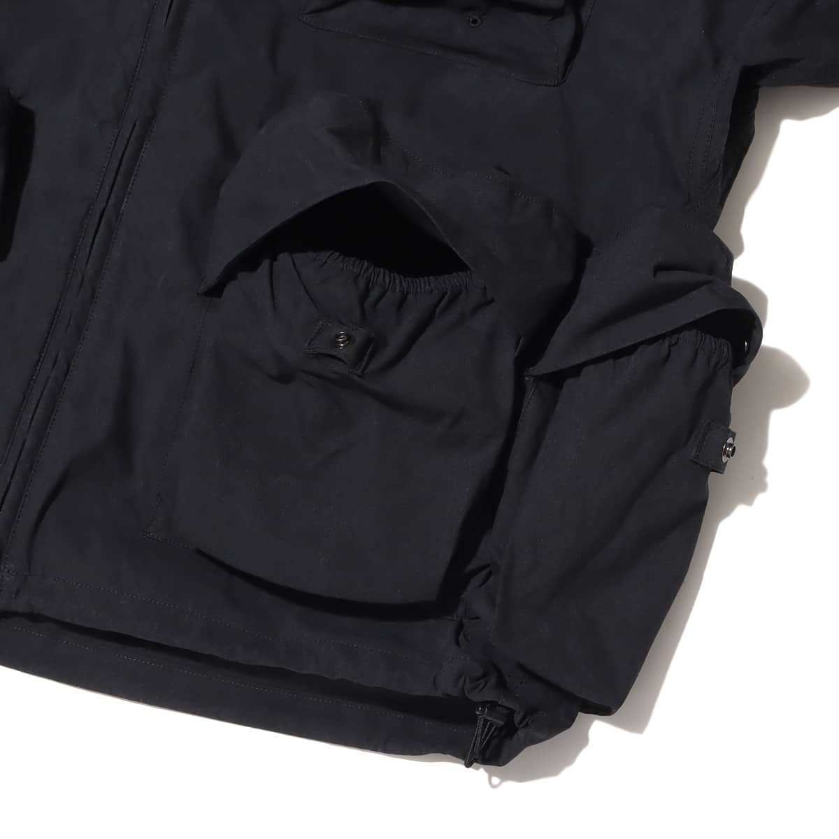 snow peak Indigo C/N Parka Black 23SP-Iの画像