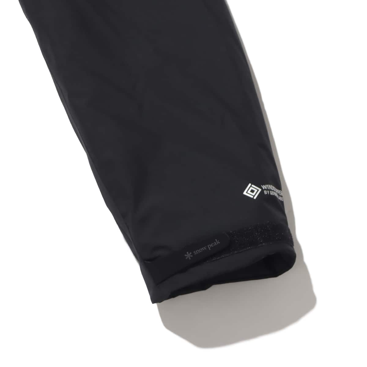 snow peak GORE WINDSTOPPER Warm Jacket Black 23FA-Iの画像