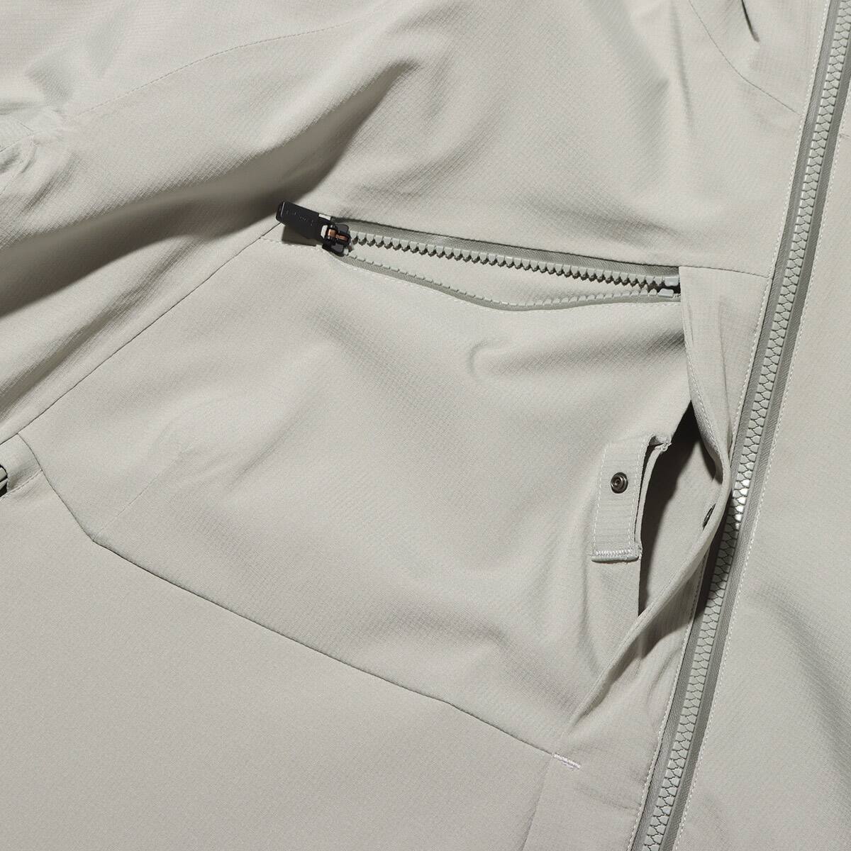 snow peak Thermal Insulation Effected Rain Jacket Grey 23FA-Iの画像