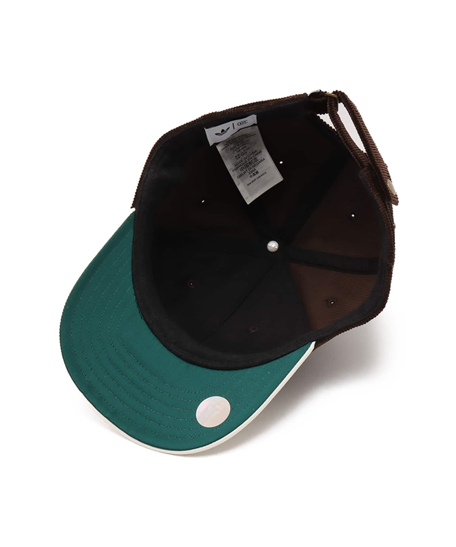 adidas CLOT CORD CAP BY EDISON CHEN ダークブラウン/クリームホワイトの画像