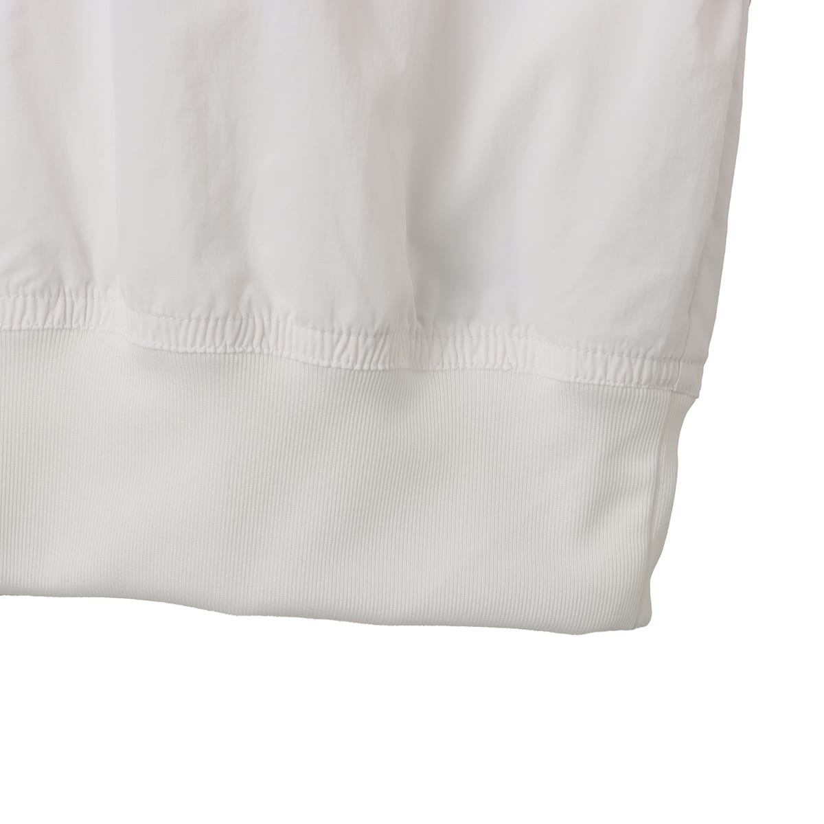 adidas ADICOLOR WOVEN NYLON OUTLINE TREFOIL CREW ホワイトの画像