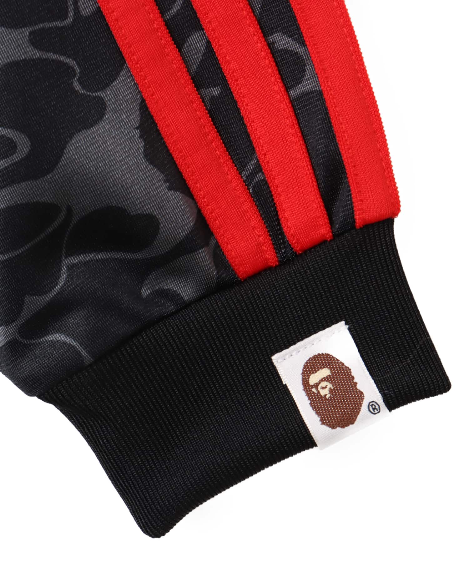 adidas BAPE KIDS FIREBIRD TRACK SUIT ブラックの画像